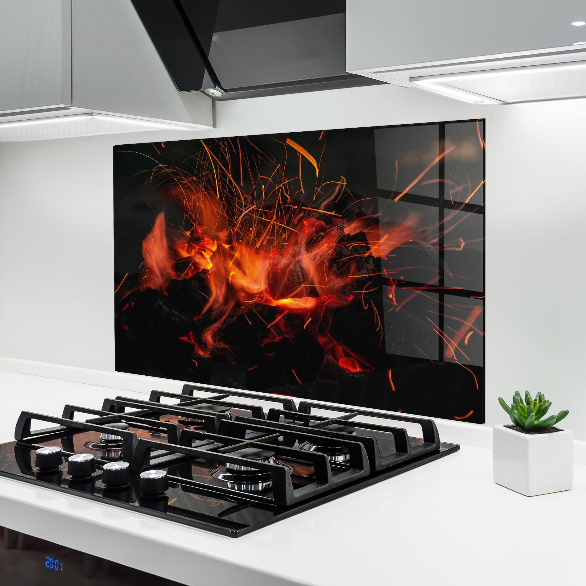 Panou Sticla Bucatarie Glow Fusion mockup 6