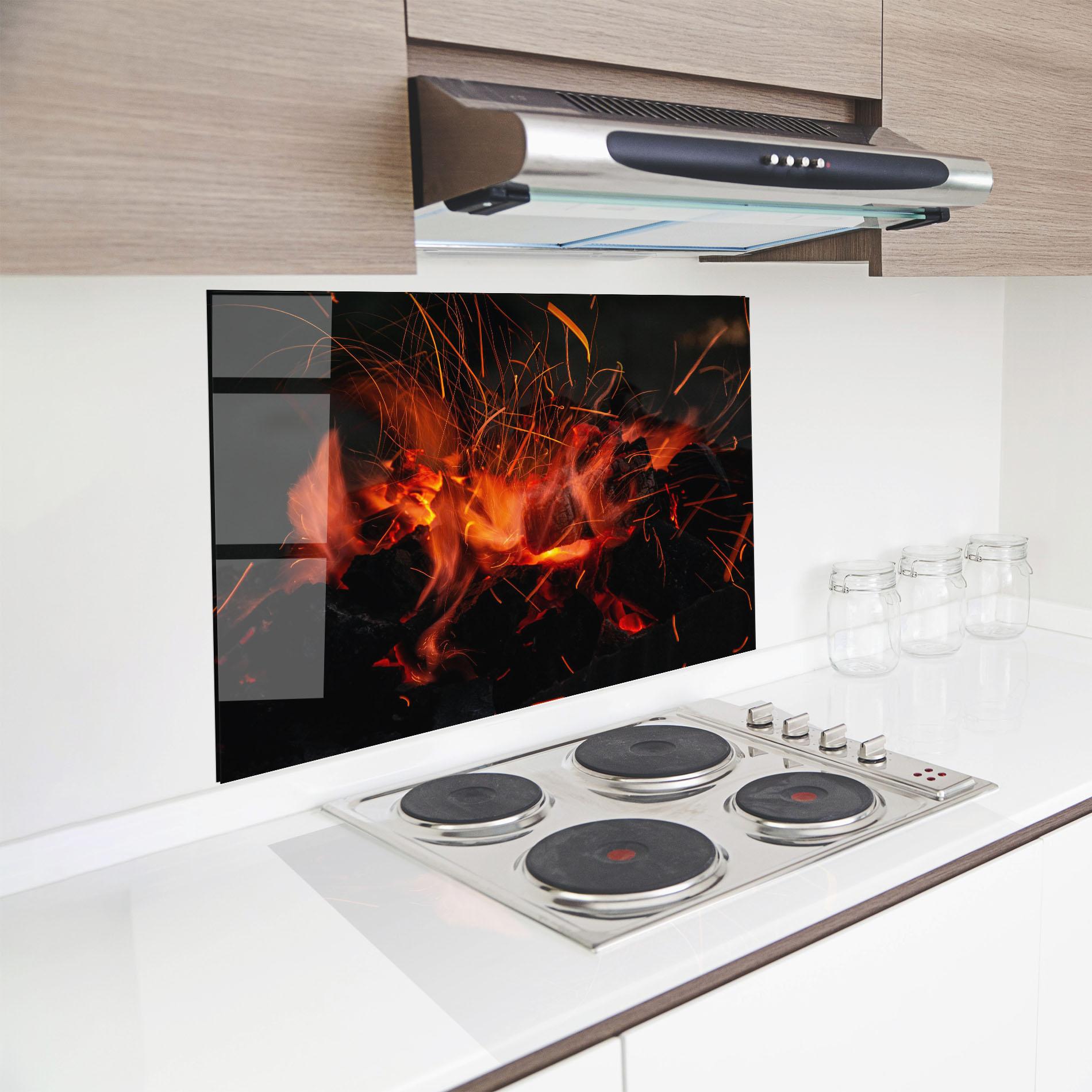 Panou Sticla Bucatarie Glow Fusion mockup 8