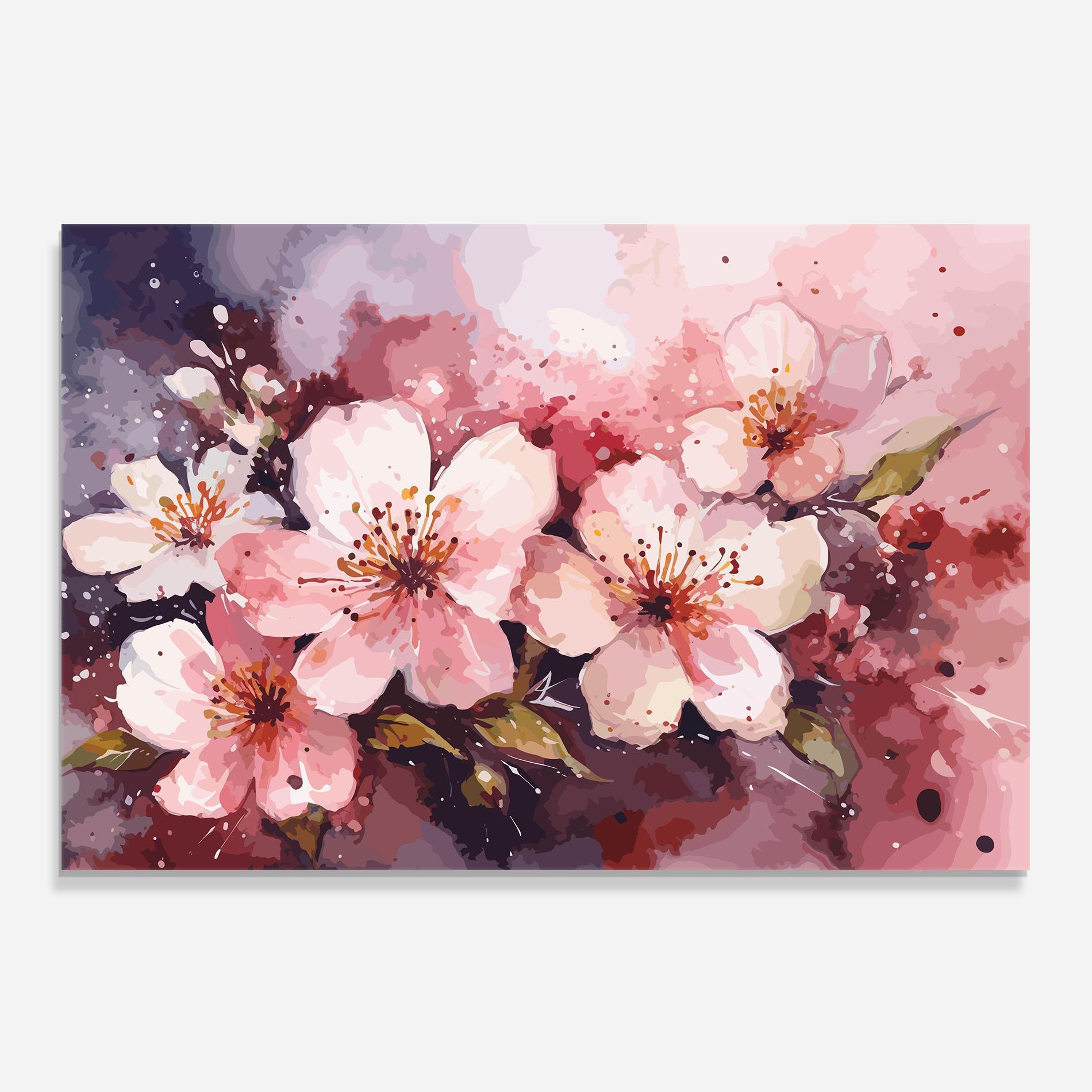 Panou Sticla Bucatarie Beautiful Nature Art mockup 0