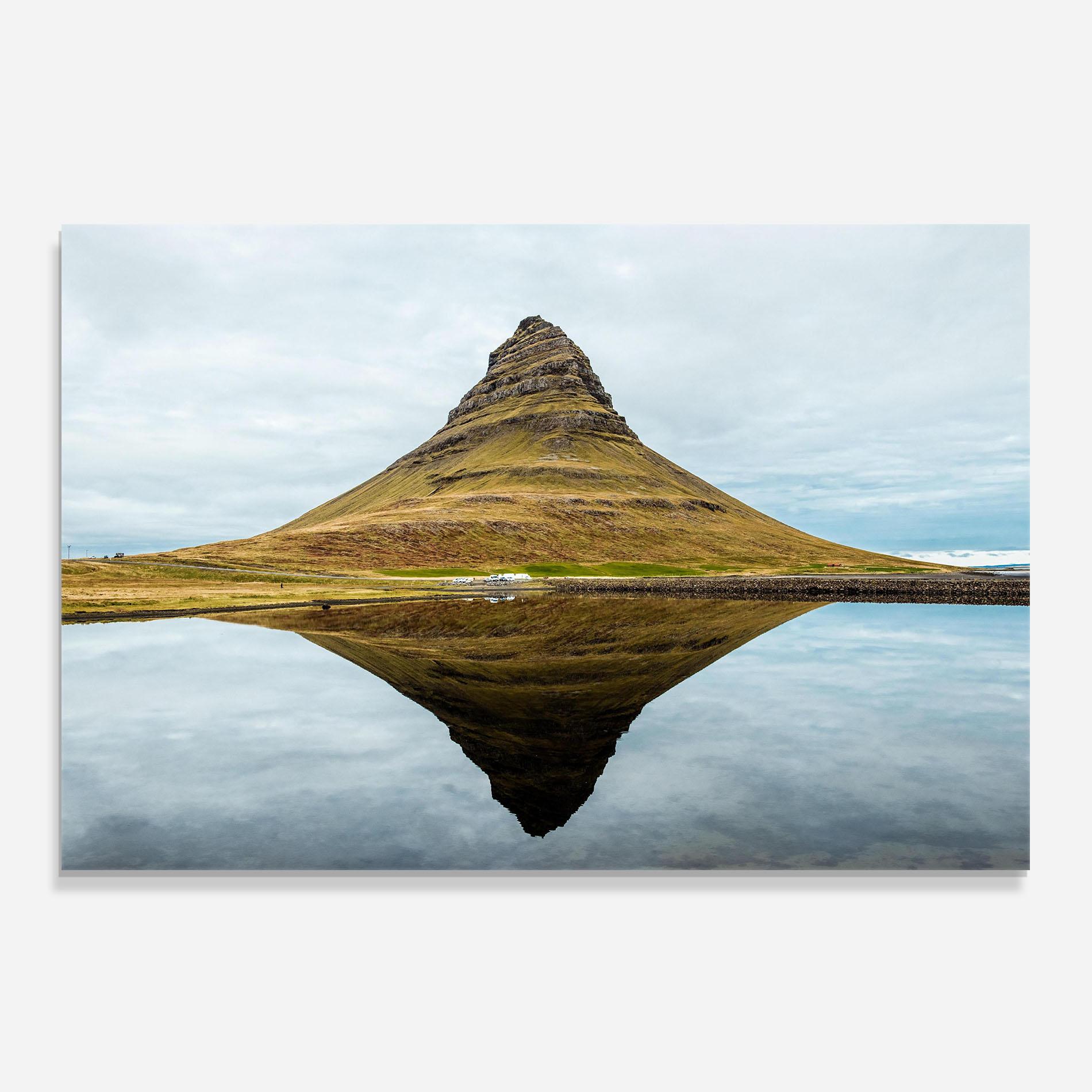 Panou Sticla Bucatarie Lake Cool Shape mockup 0