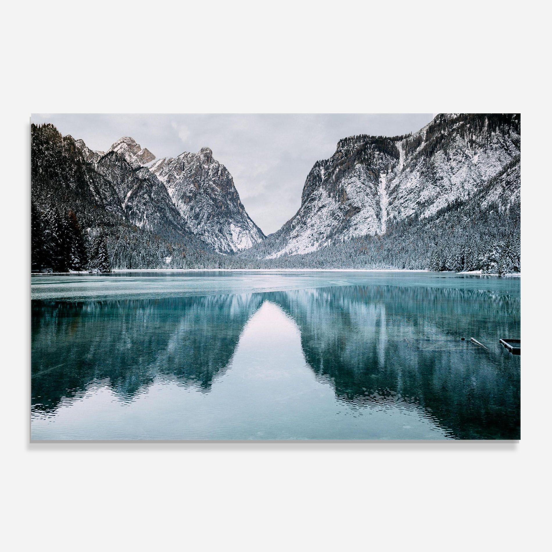 Lake Reflection Mountain mockup 0