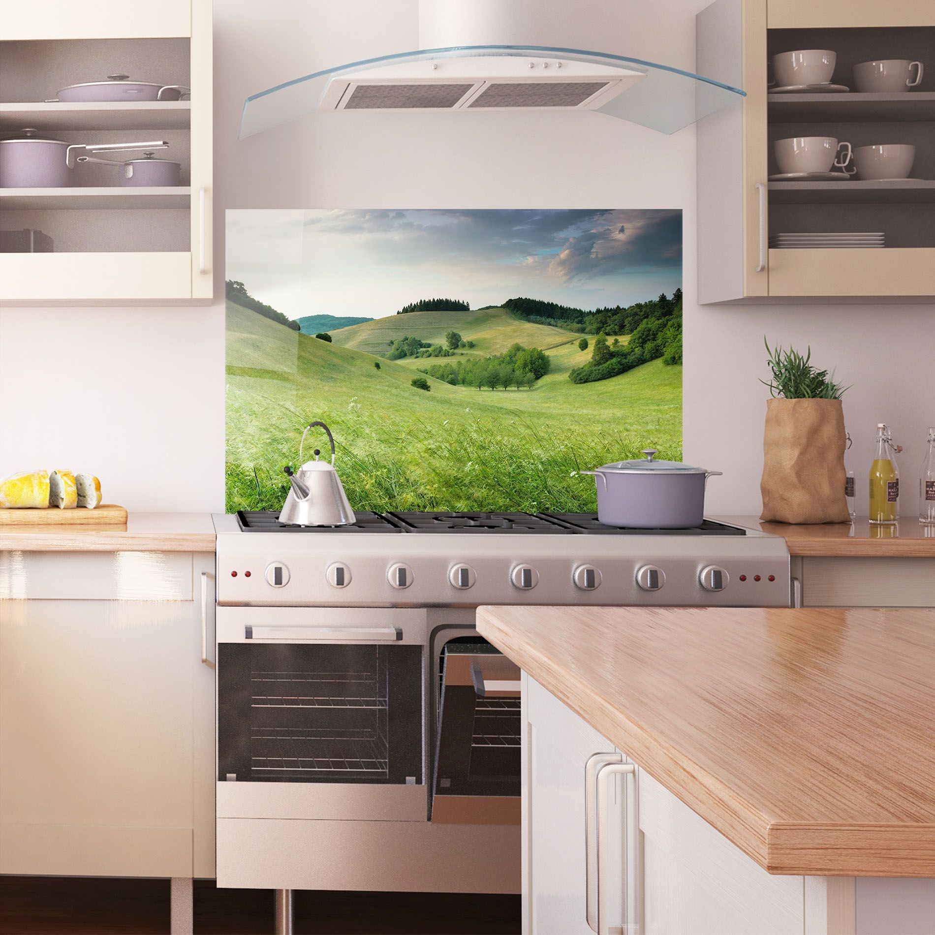 Green Field View mockup 1