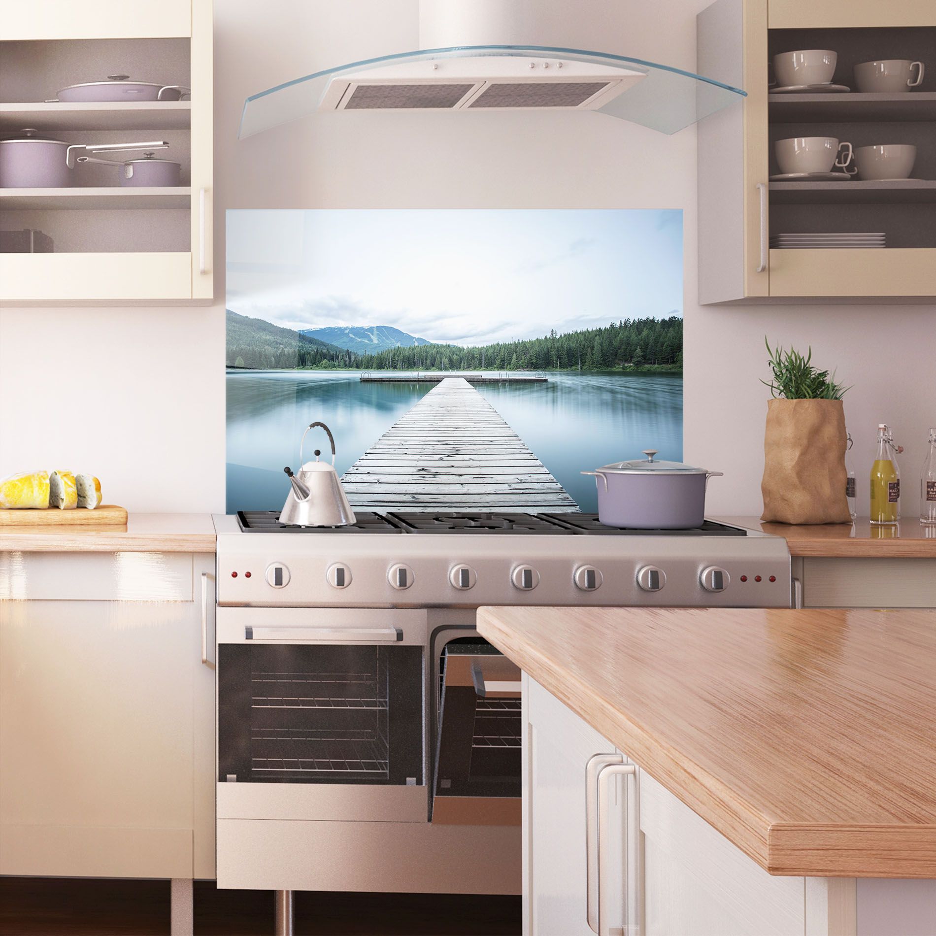 Lake Bridge View mockup 1