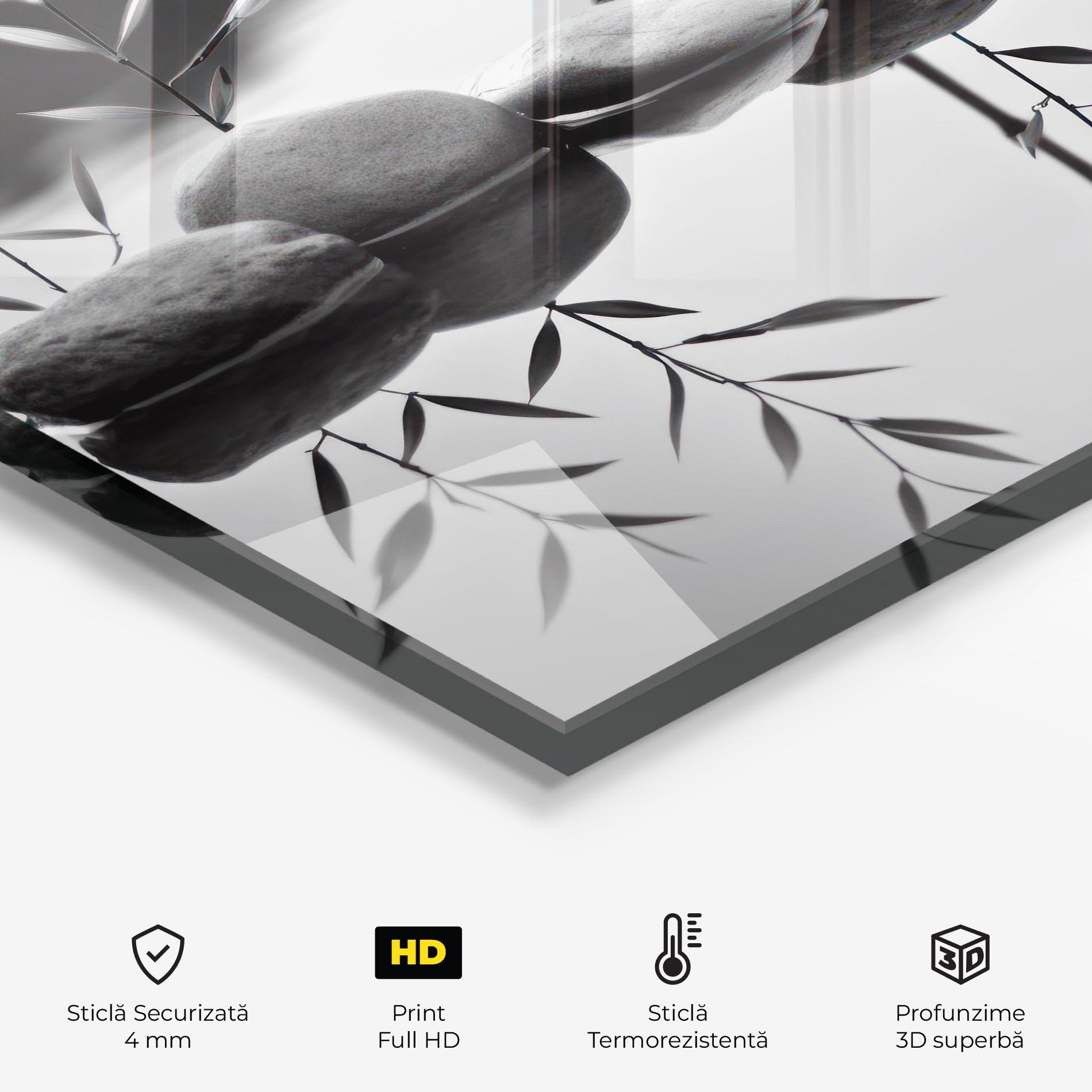 Panou Sticla Bucatarie Bamboo Lake mockup 2