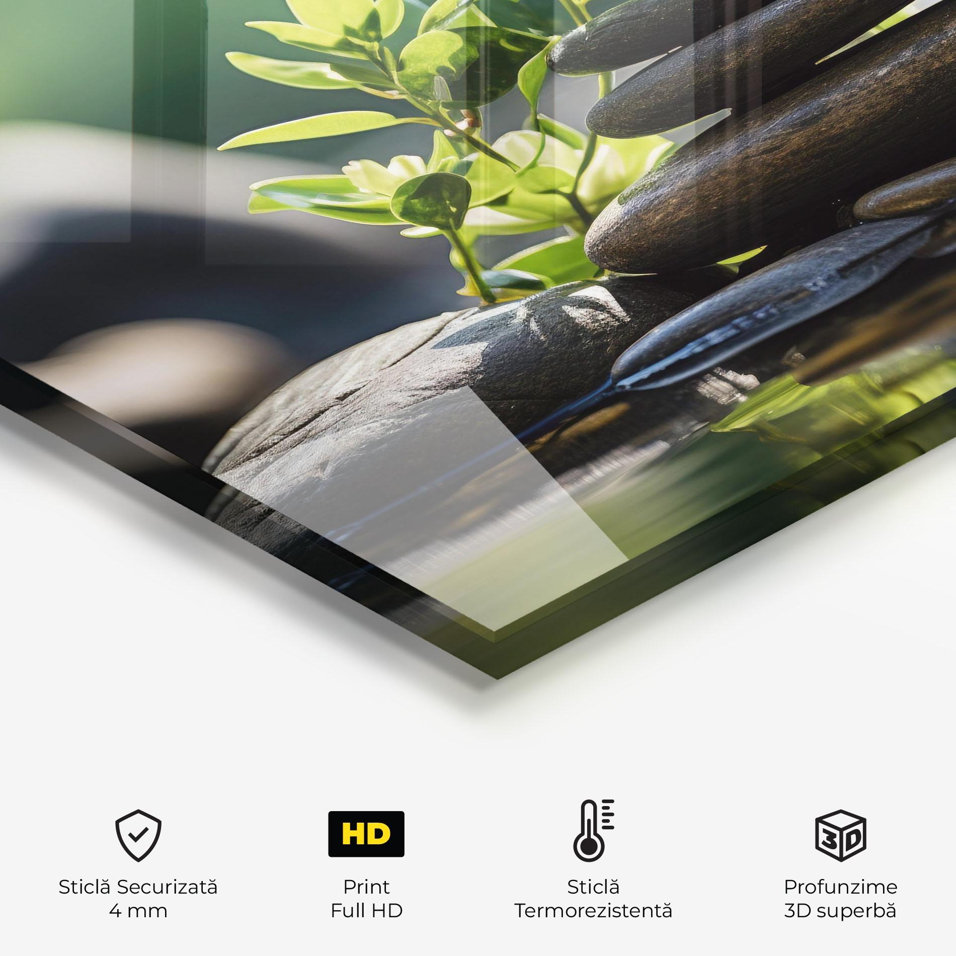 Panou Sticla Bucatarie Cinematic Stones mockup 2