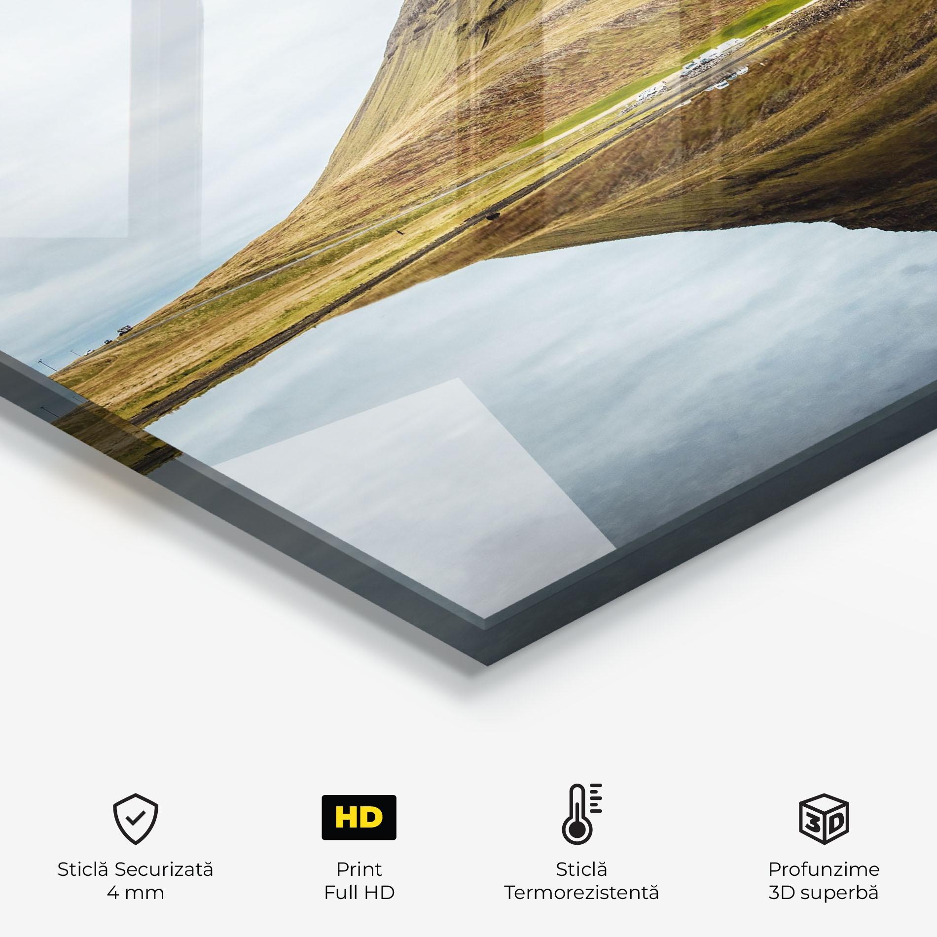 Panou Sticla Bucatarie Lake Cool Shape mockup 2