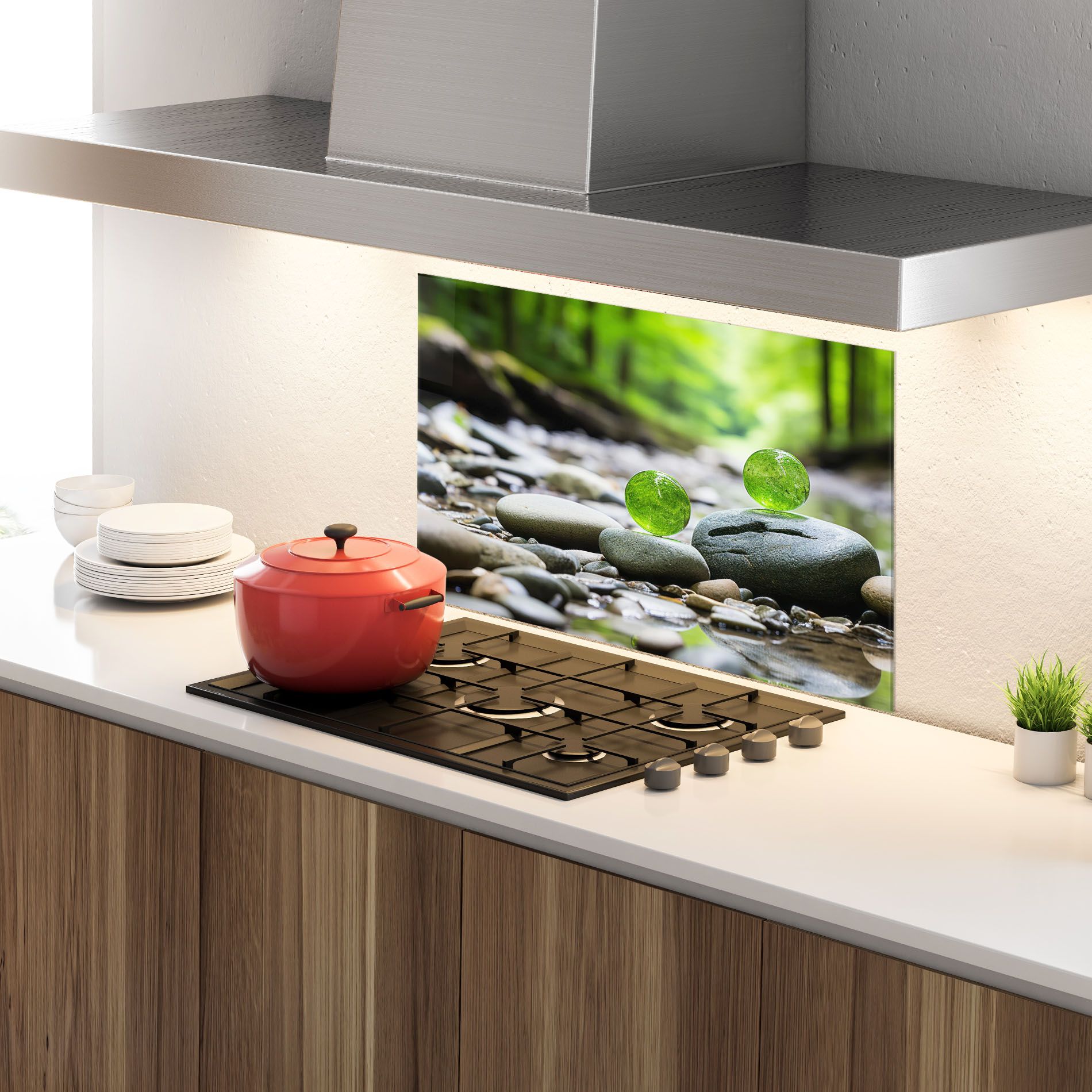 Green Glass Balls mockup 4