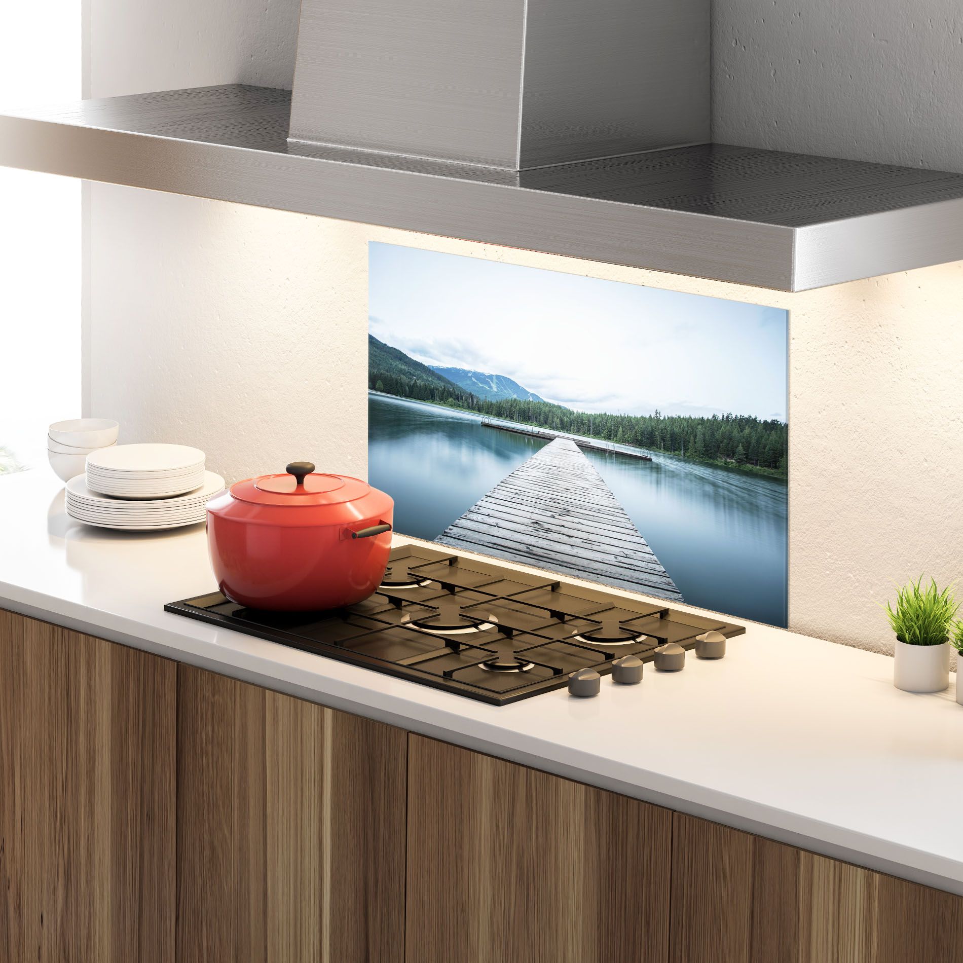 Lake Bridge View mockup 4