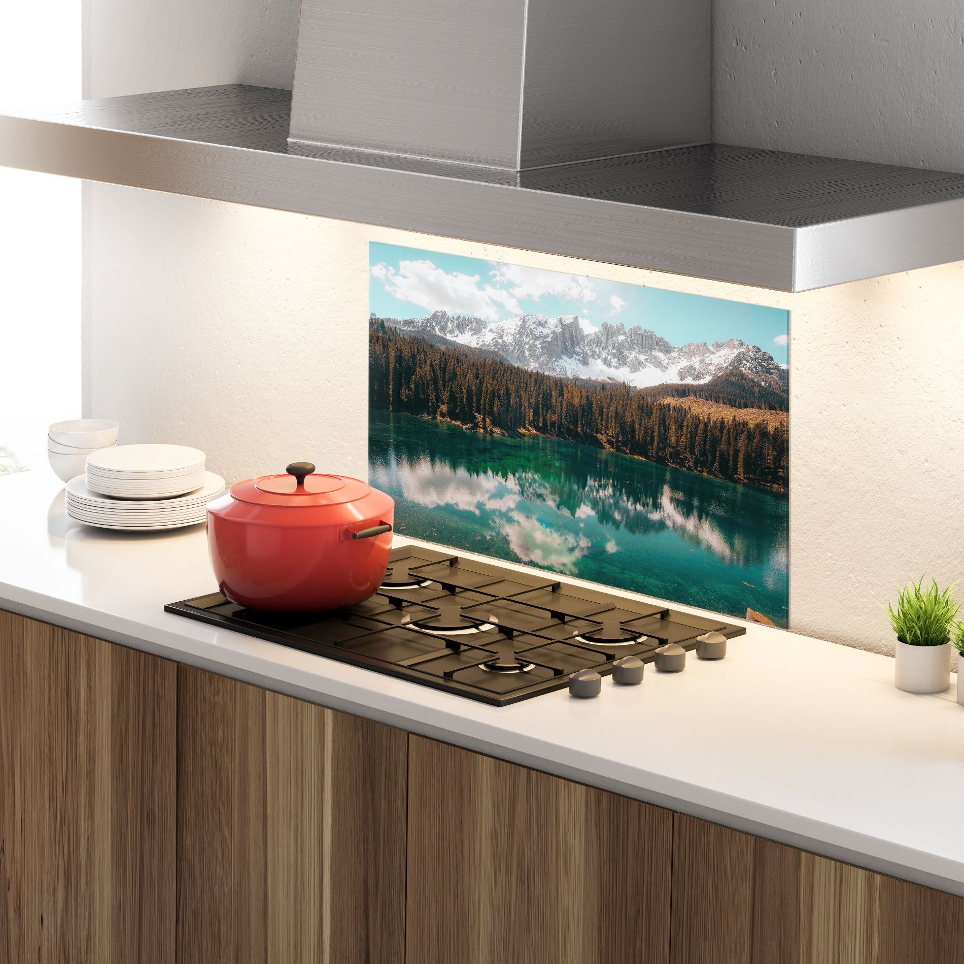Mountain Lake View mockup 4