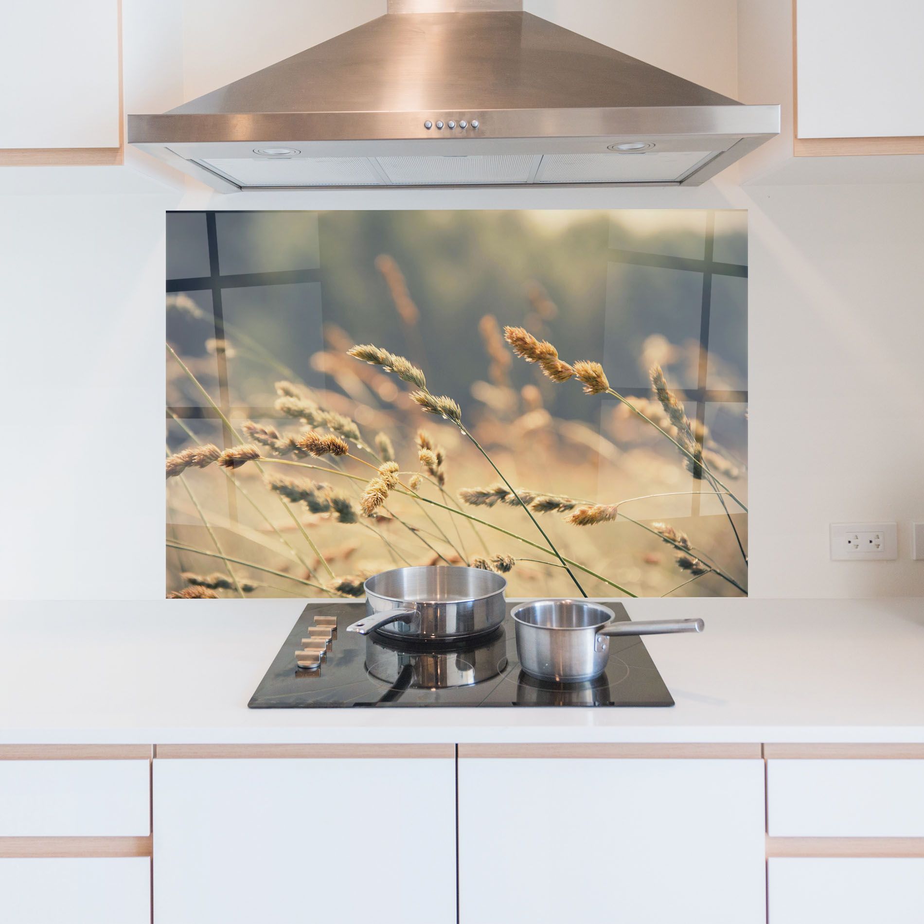 Cream Nature Plants mockup 5