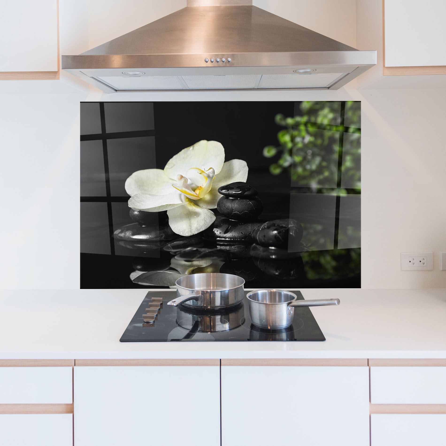 White Spa Flower mockup 5