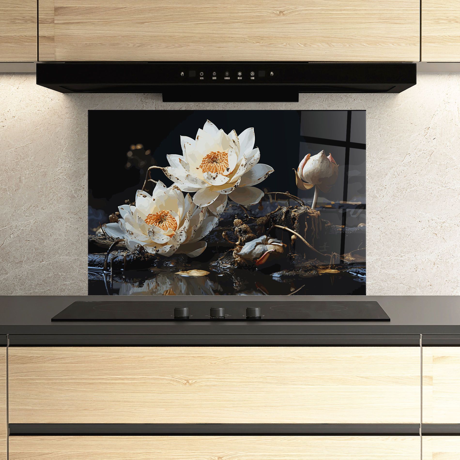 Beautiful White Nature mockup 3