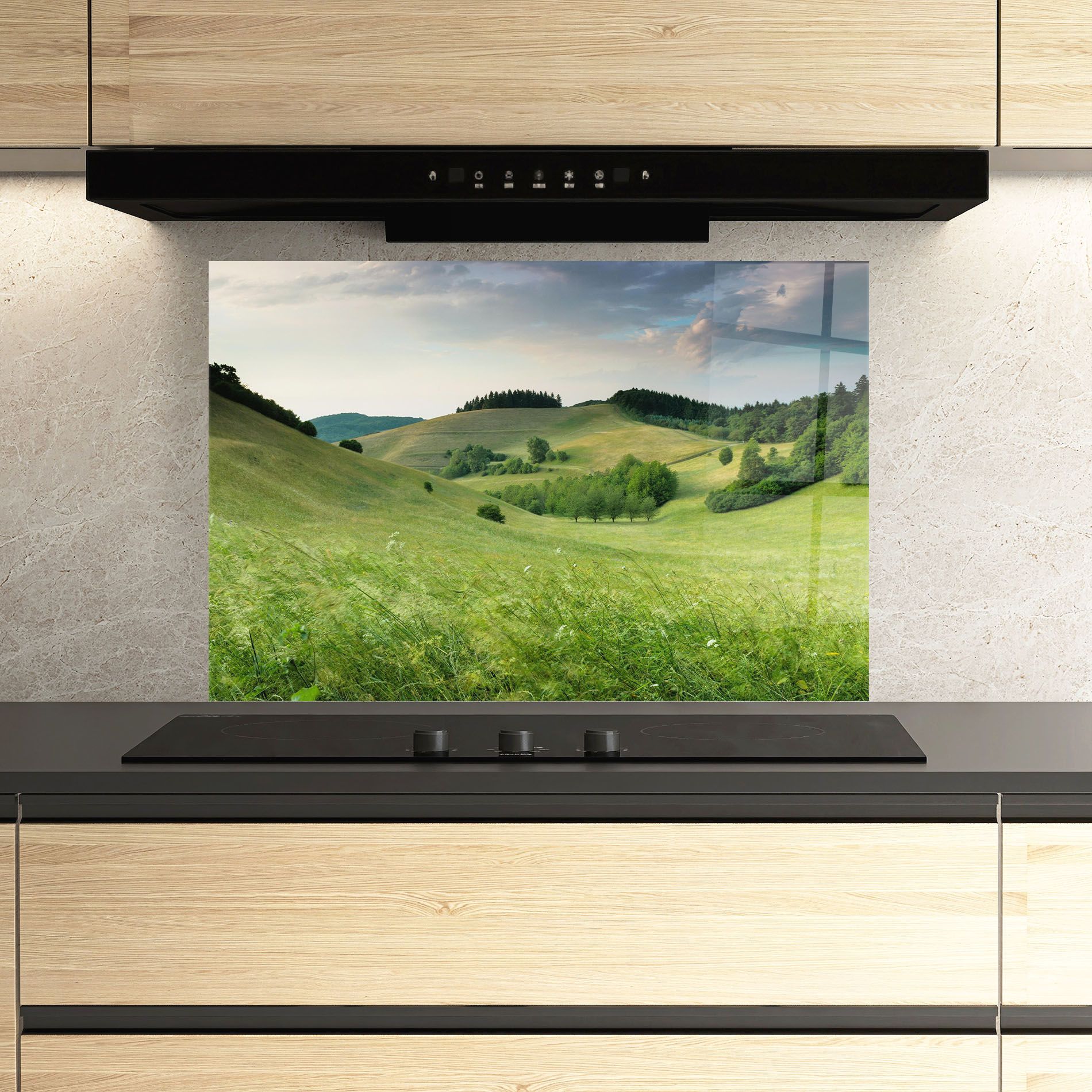 Green Field View mockup 3