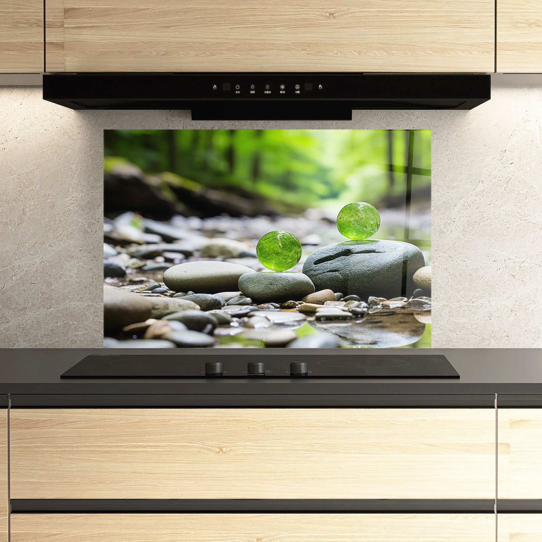 Green Glass Balls mockup 3