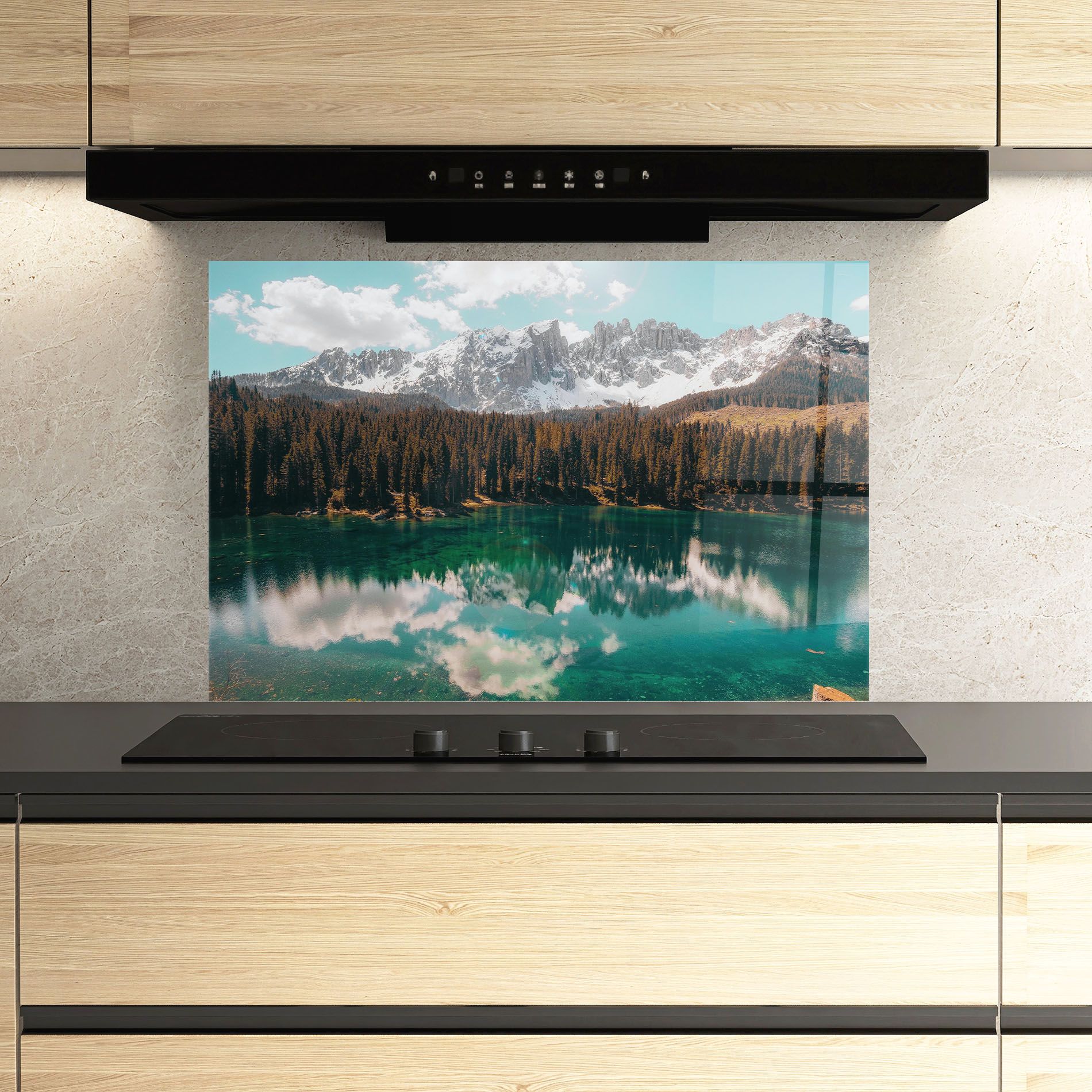 Mountain Lake View mockup 3