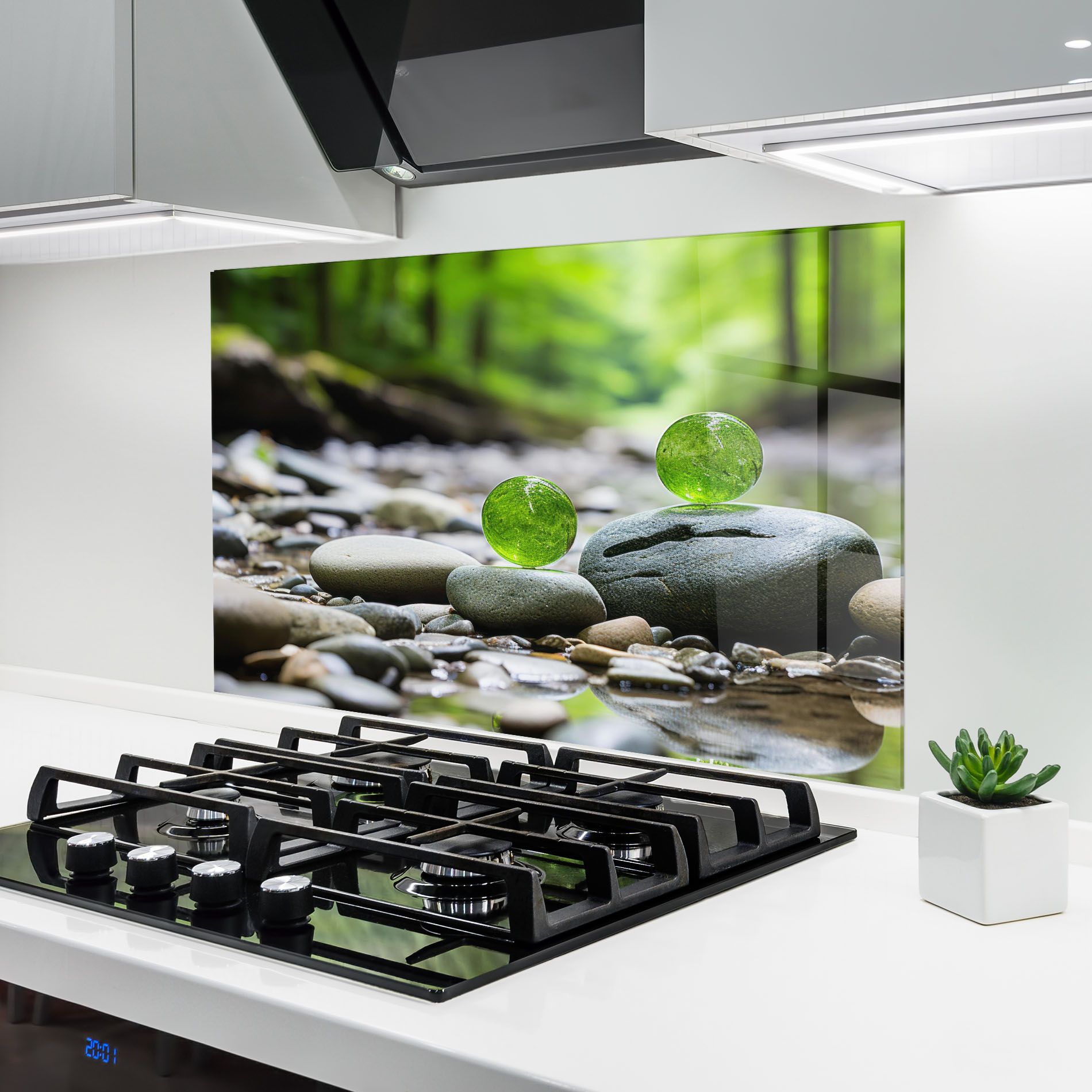 Green Glass Balls mockup 6