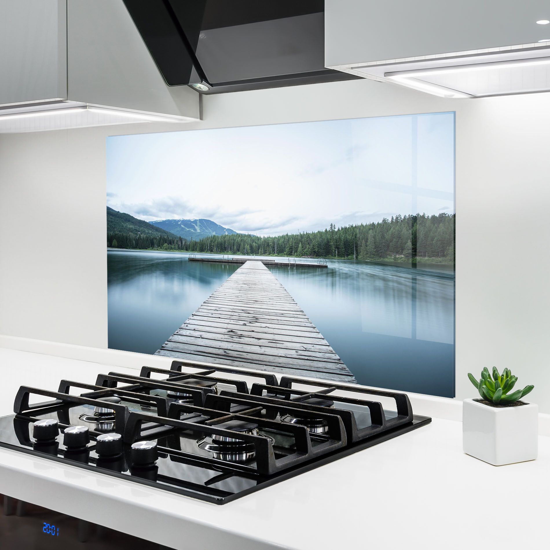 Lake Bridge View mockup 6