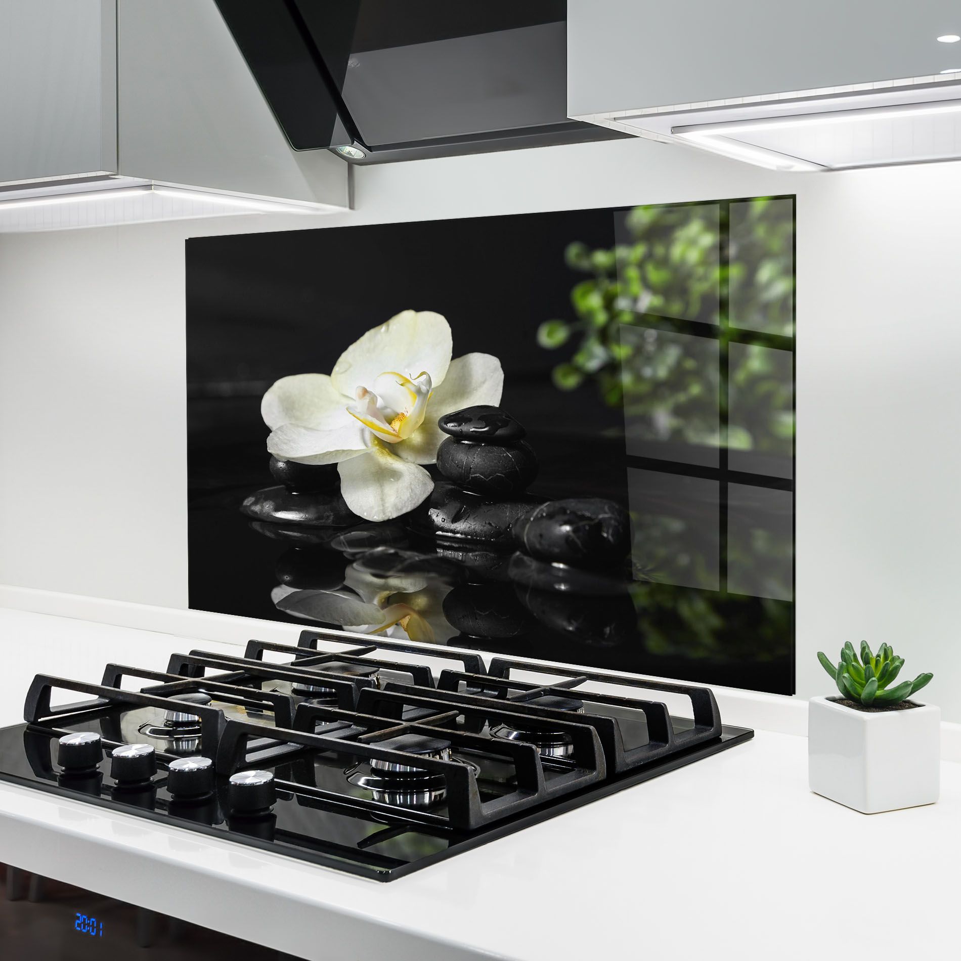 White Spa Flower mockup 6