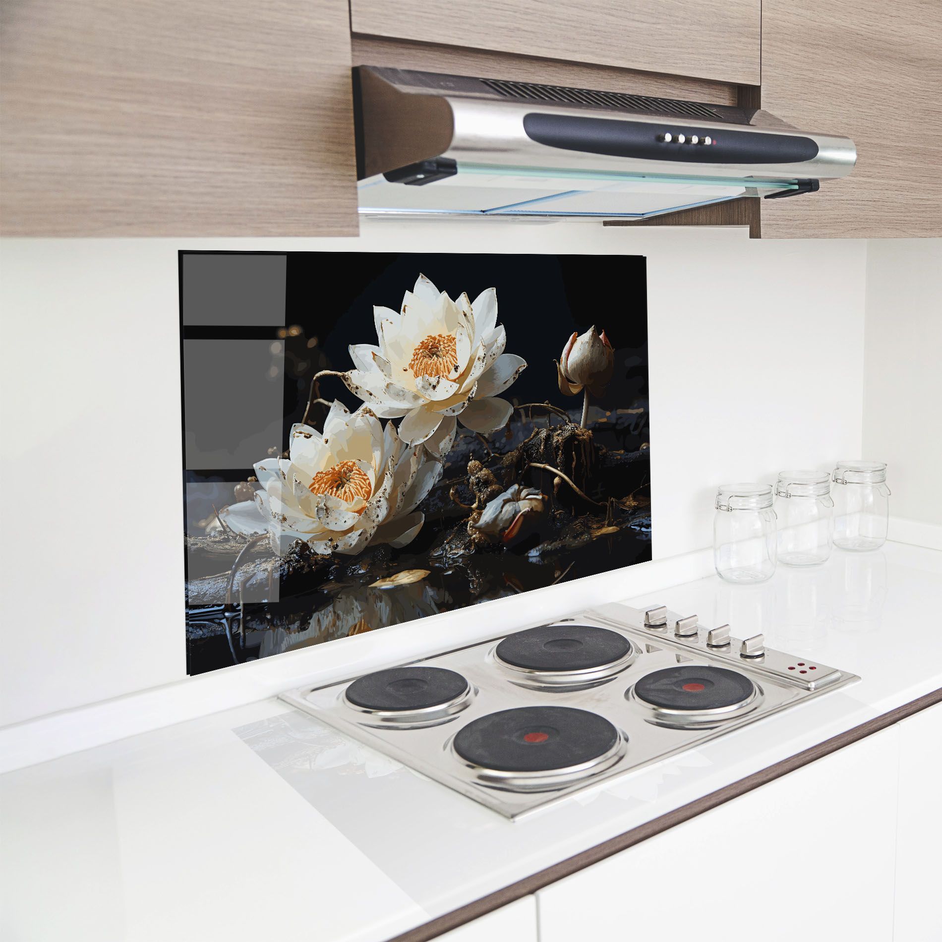 Beautiful White Nature mockup 8