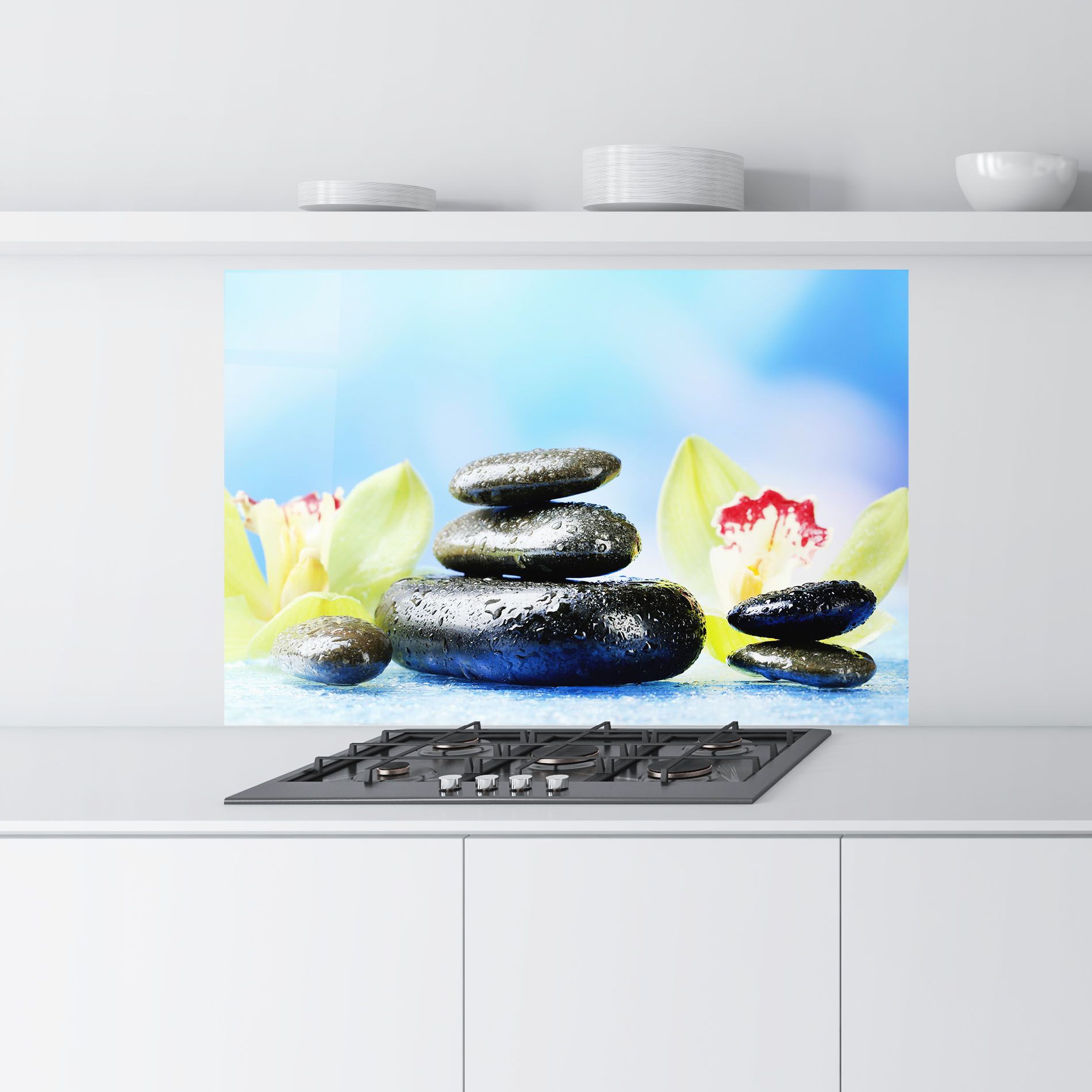 Blooming Orchid Stone mockup 9