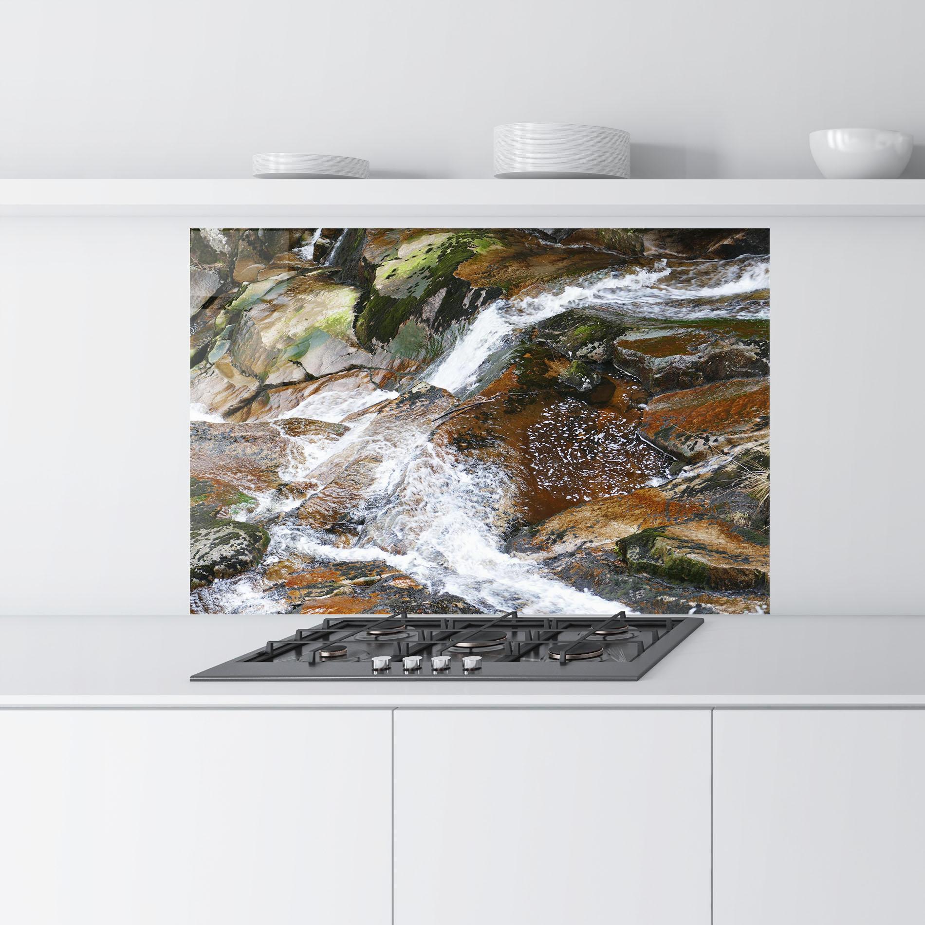 Panou Sticla Bucatarie Forest Peace mockup 9