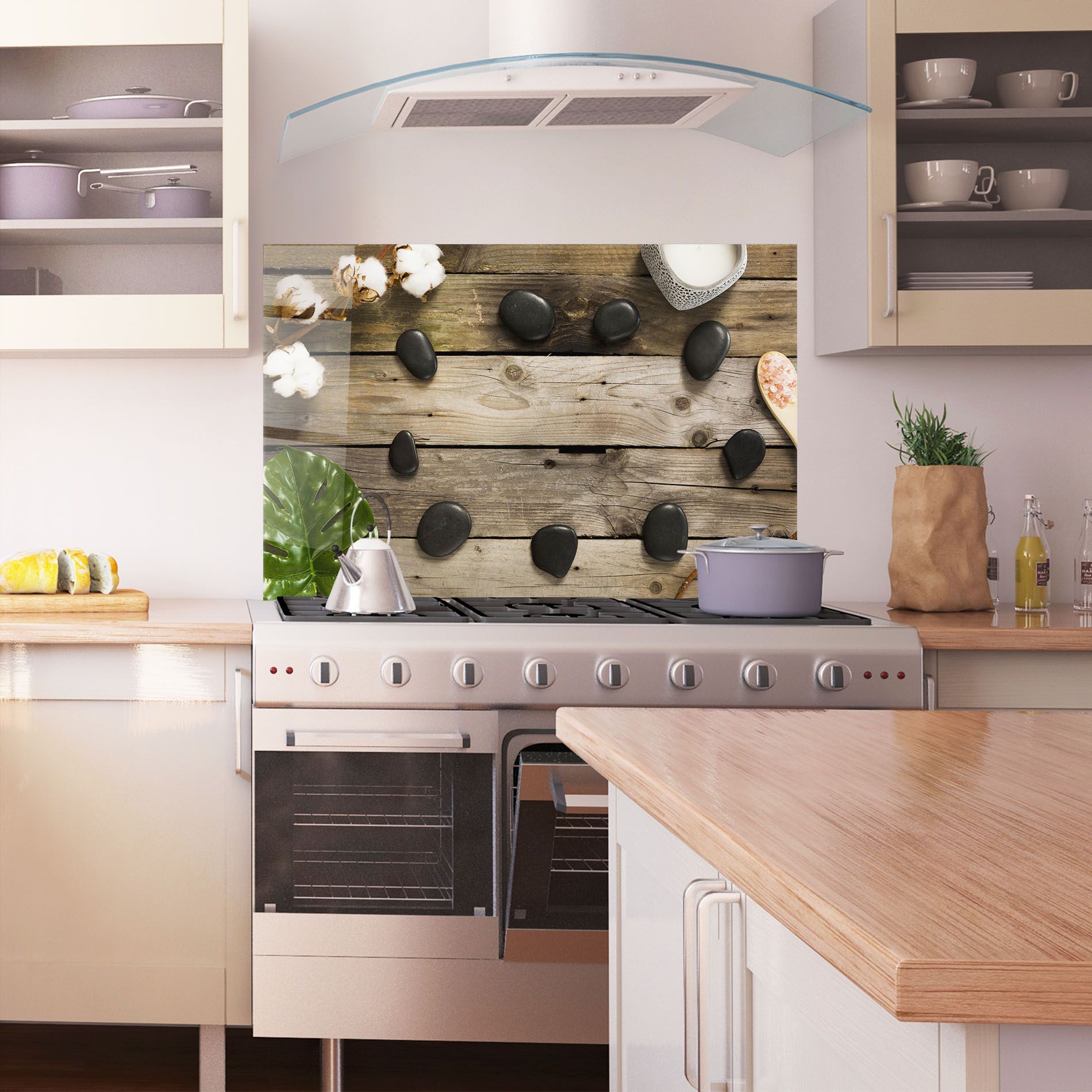 Cotton Flowers Stones mockup 1