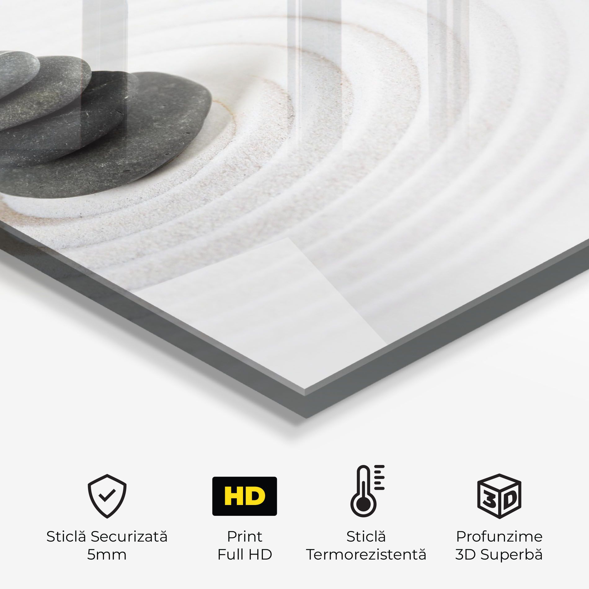 Black Stones Sand mockup 2