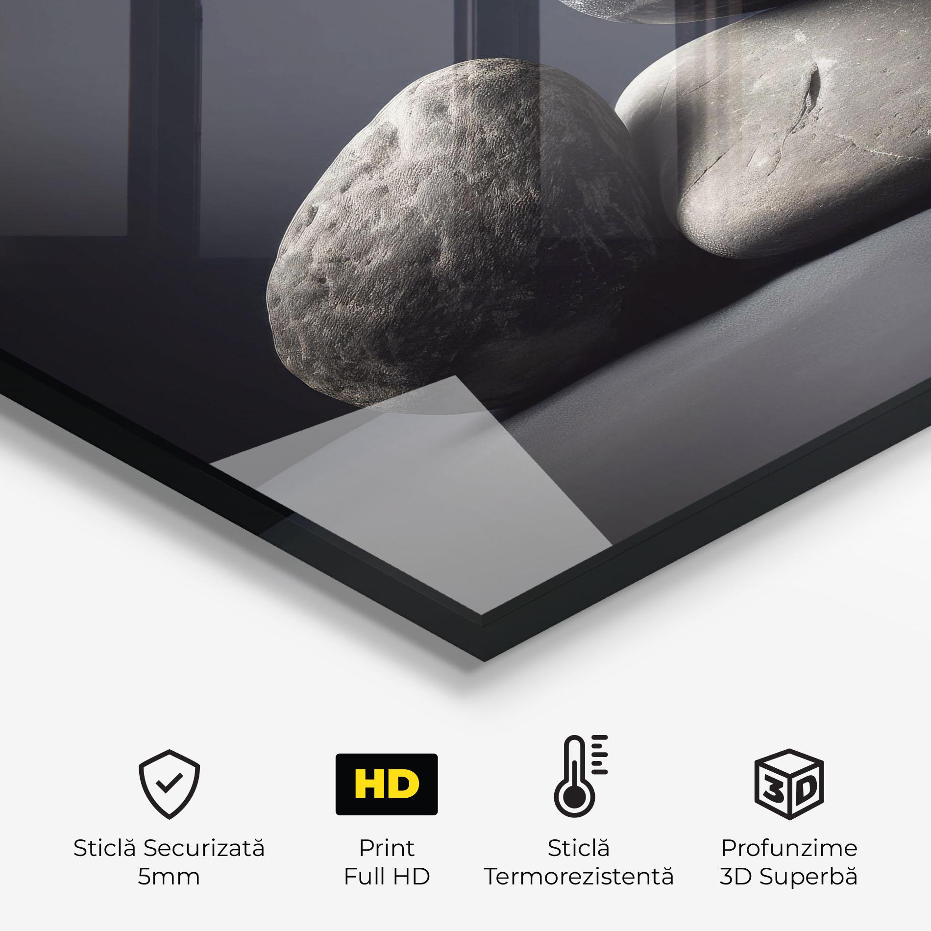 Panou Sticla Bucatarie Grey Stone mockup 2