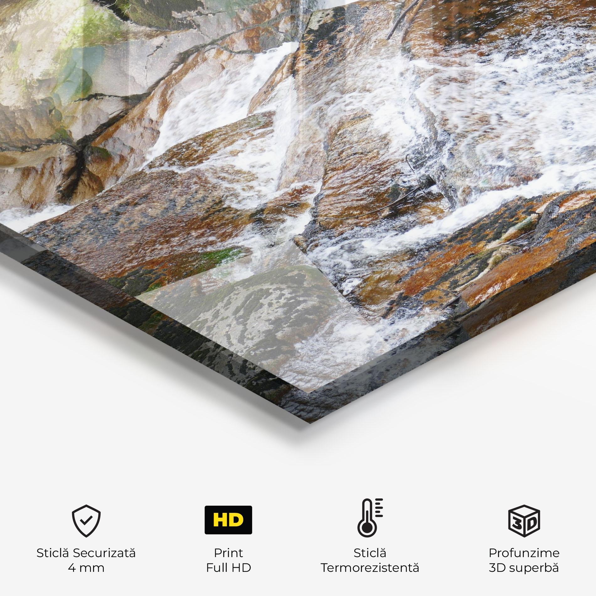 Panou Sticla Bucatarie Forest Peace mockup 2