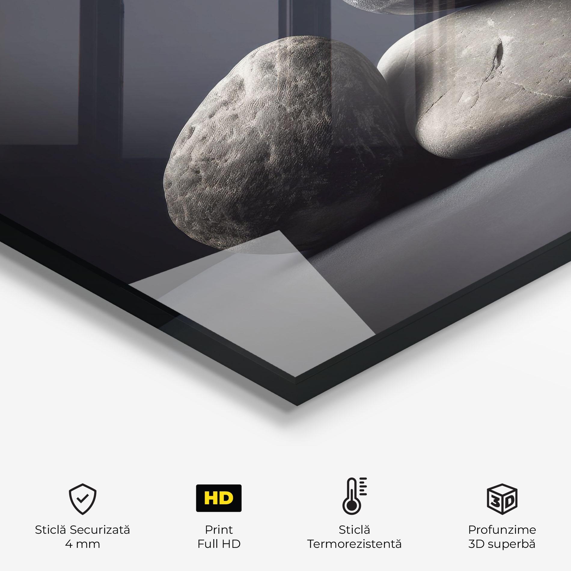 Panou Sticla Bucatarie Grey Stone mockup 2