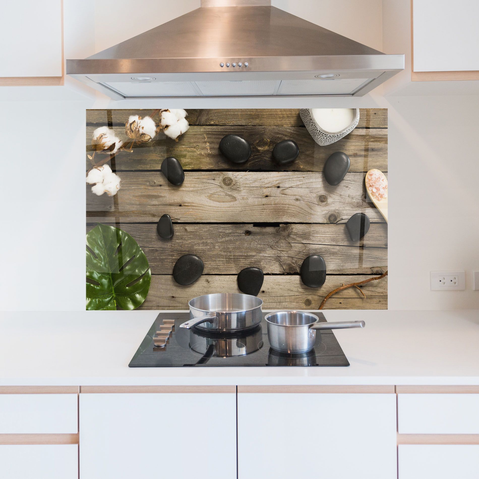 Cotton Flowers Stones mockup 5