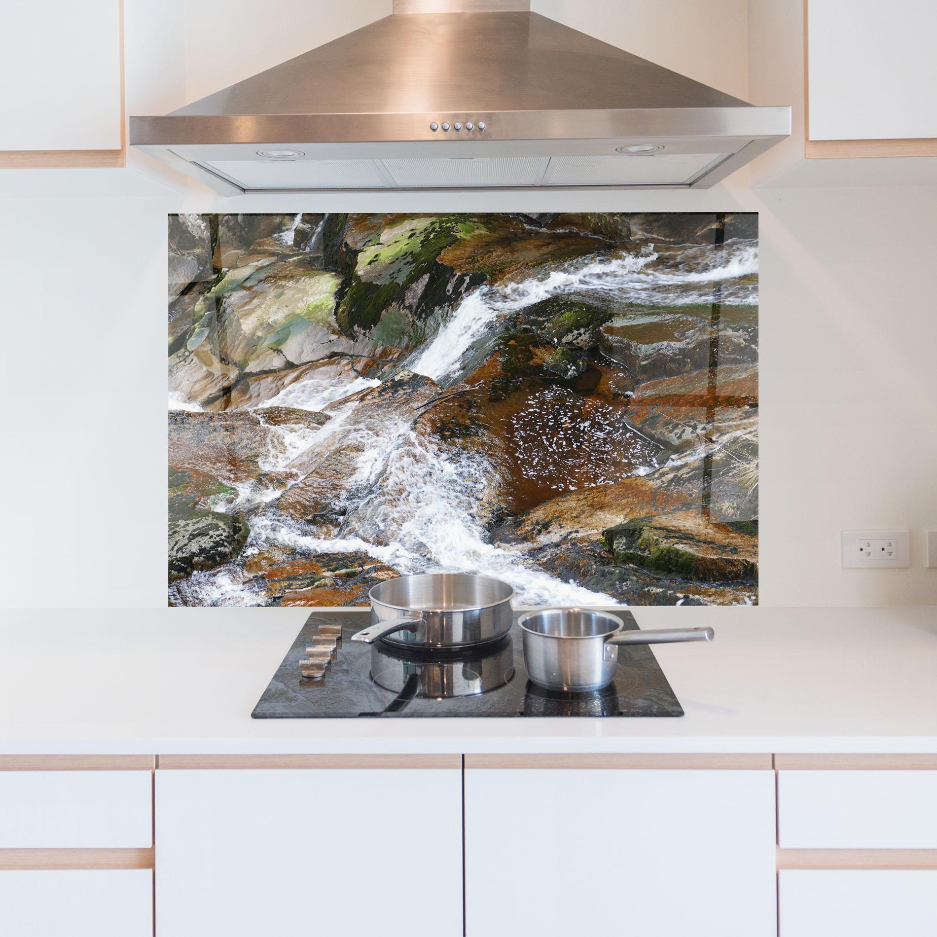 Panou Sticla Bucatarie Forest Peace mockup 5