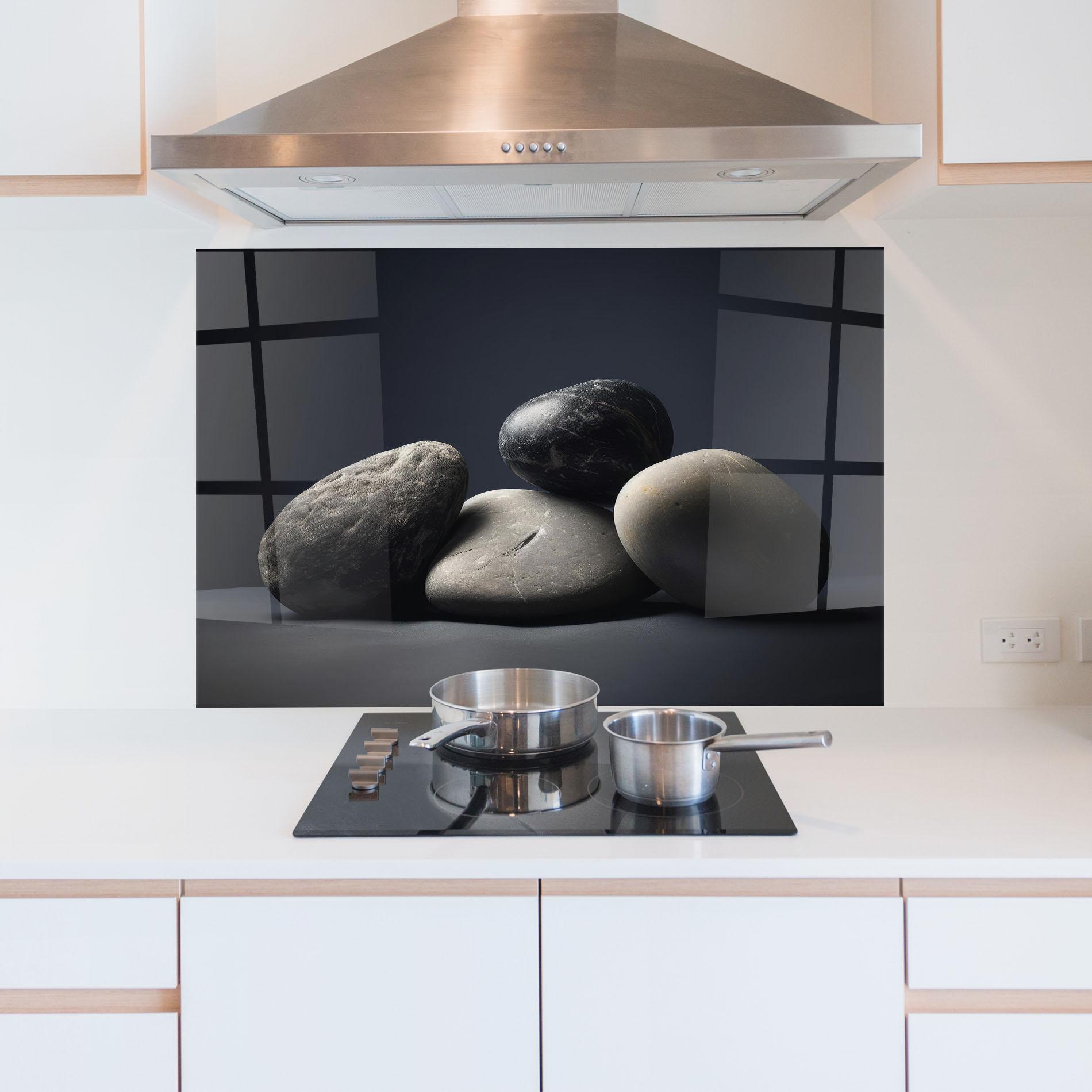 Panou Sticla Bucatarie Grey Stone mockup 5