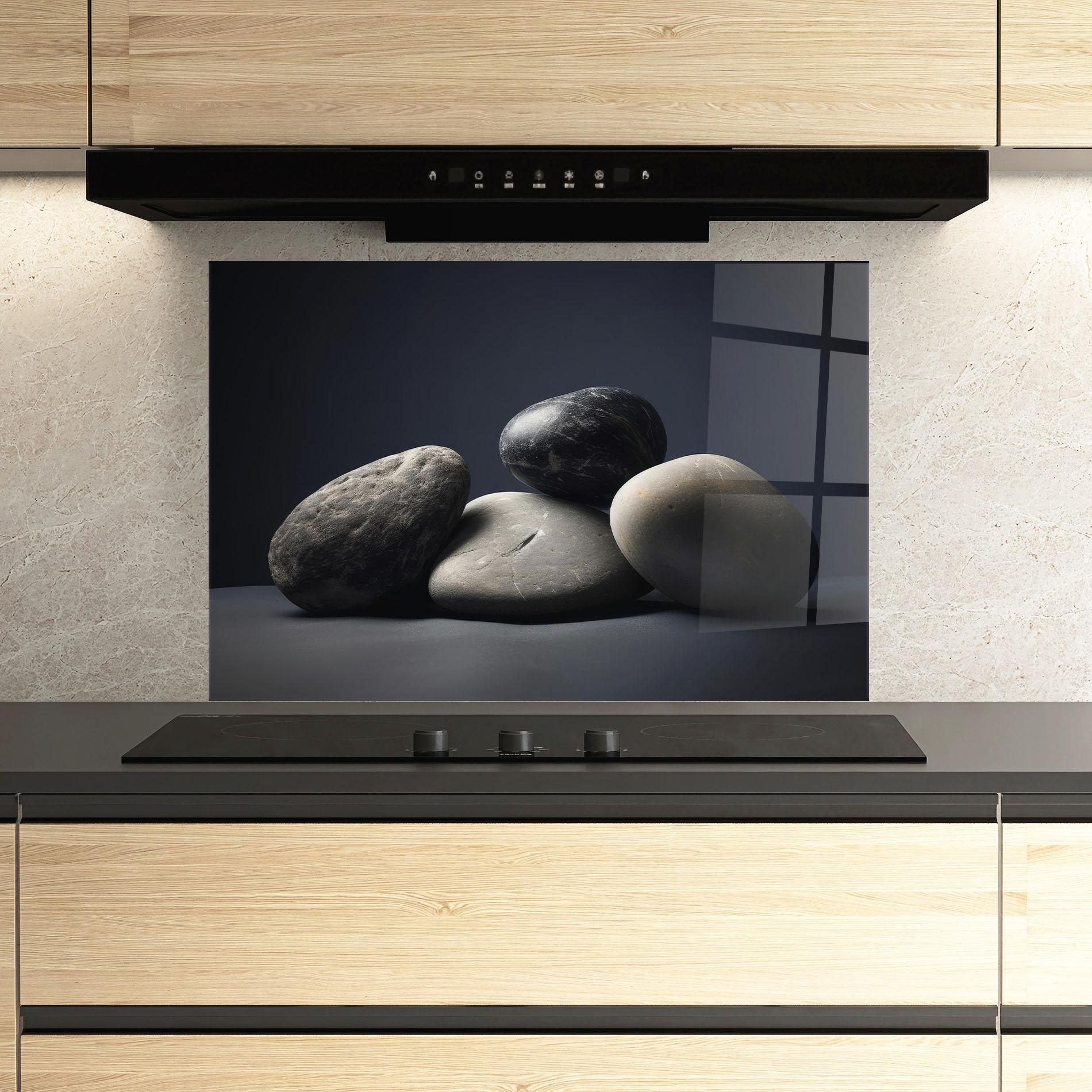 Panou Sticla Bucatarie Grey Stone mockup 3