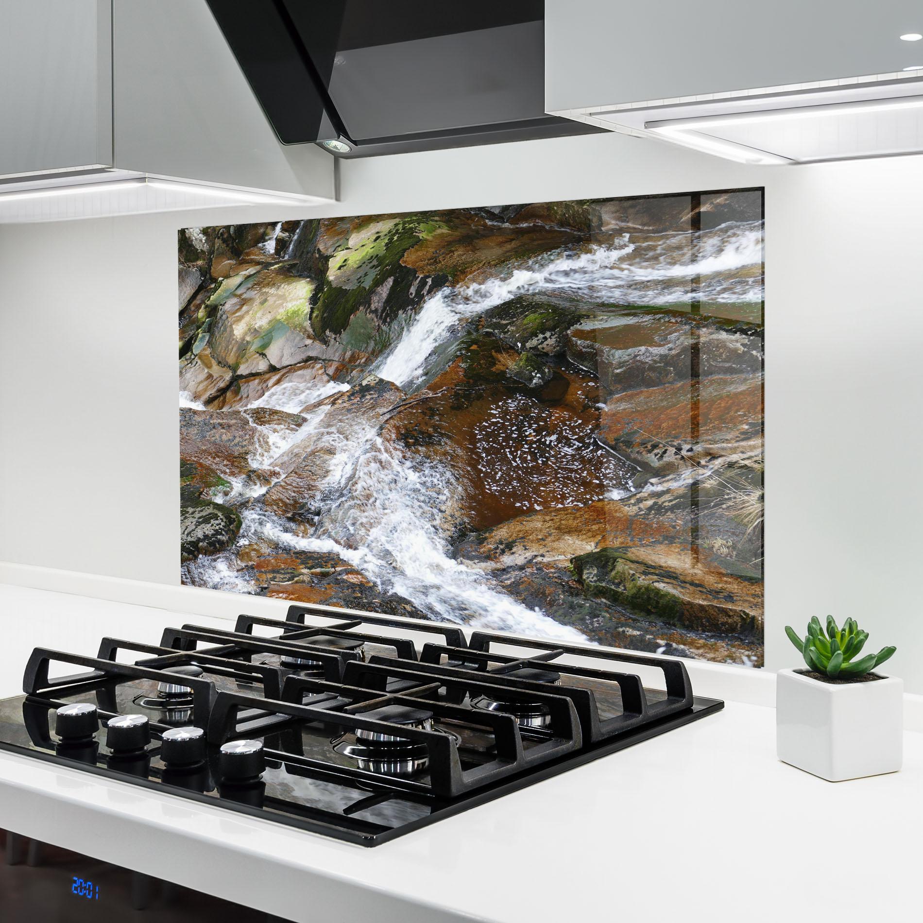 Panou Sticla Bucatarie Forest Peace mockup 6