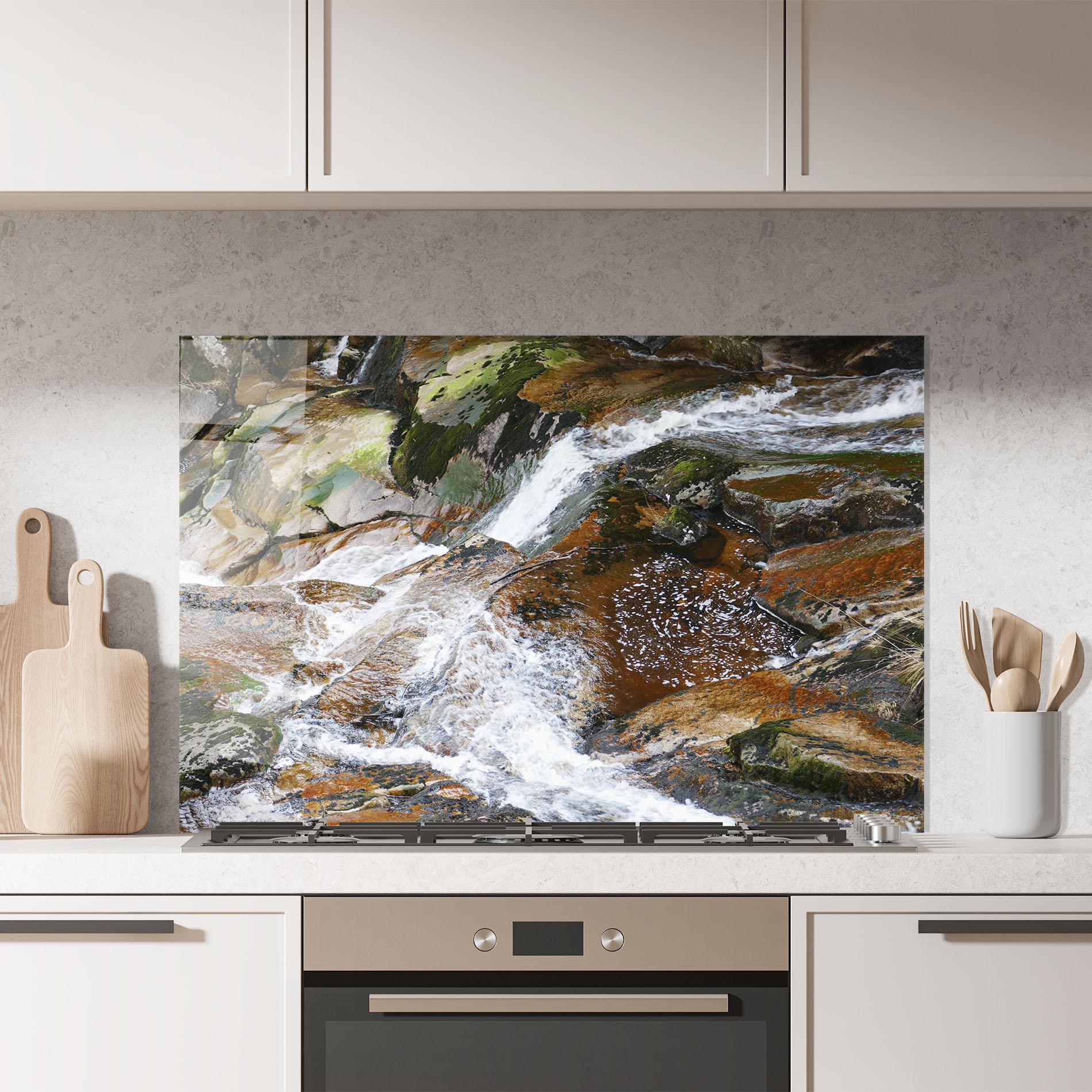 Panou Sticla Bucatarie Forest Peace mockup 7