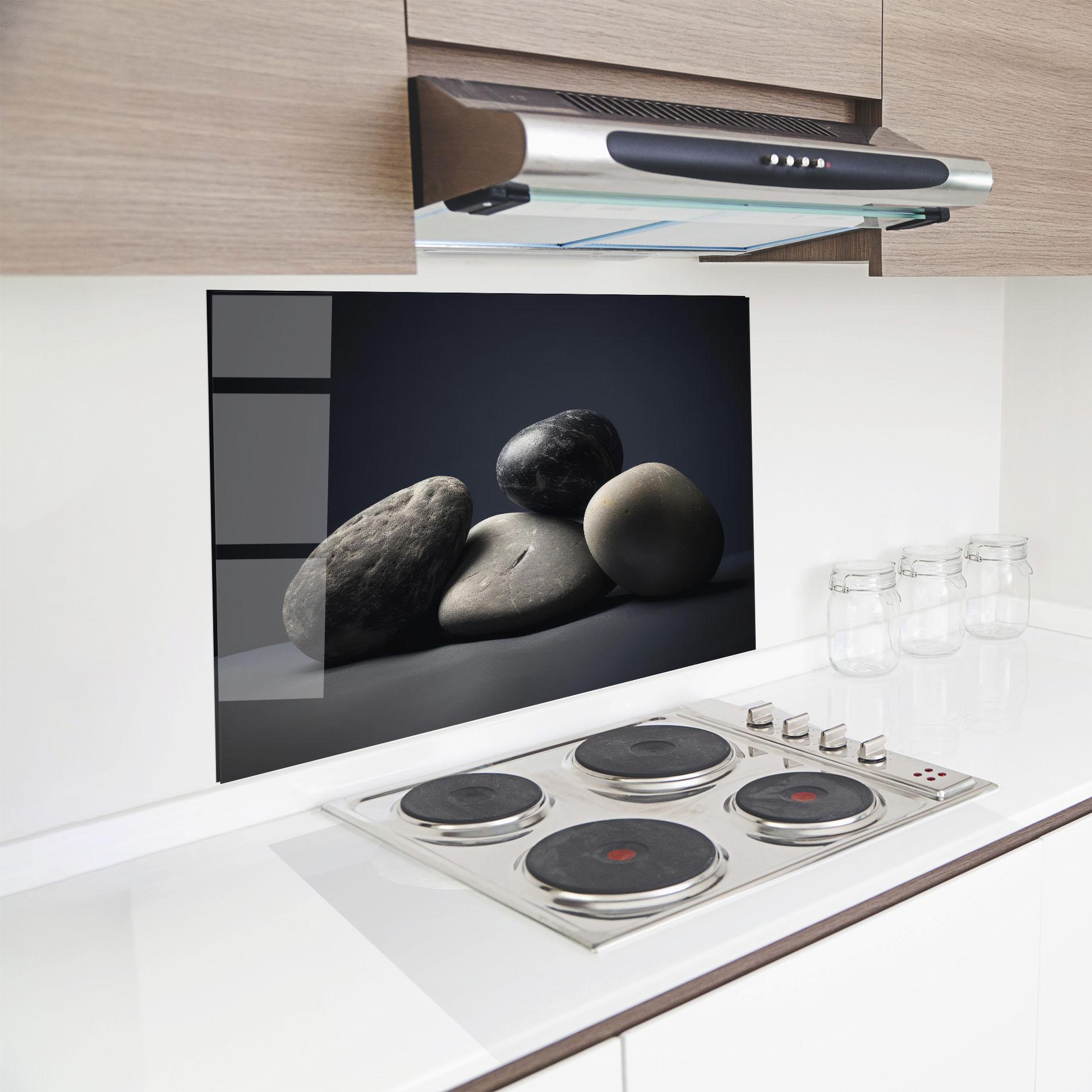 Panou Sticla Bucatarie Grey Stone mockup 8