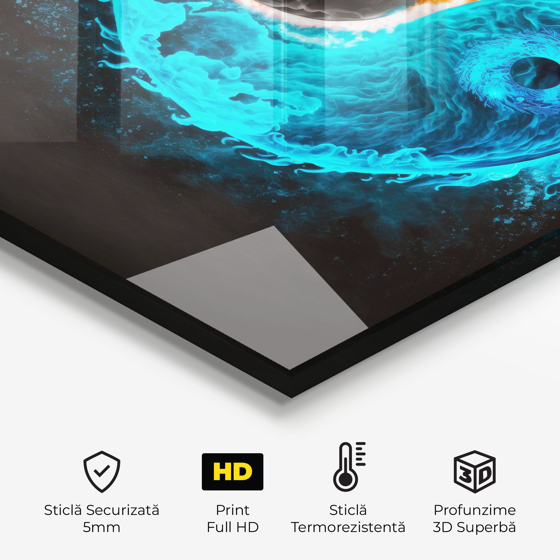 Fire Yinyang Art mockup 2