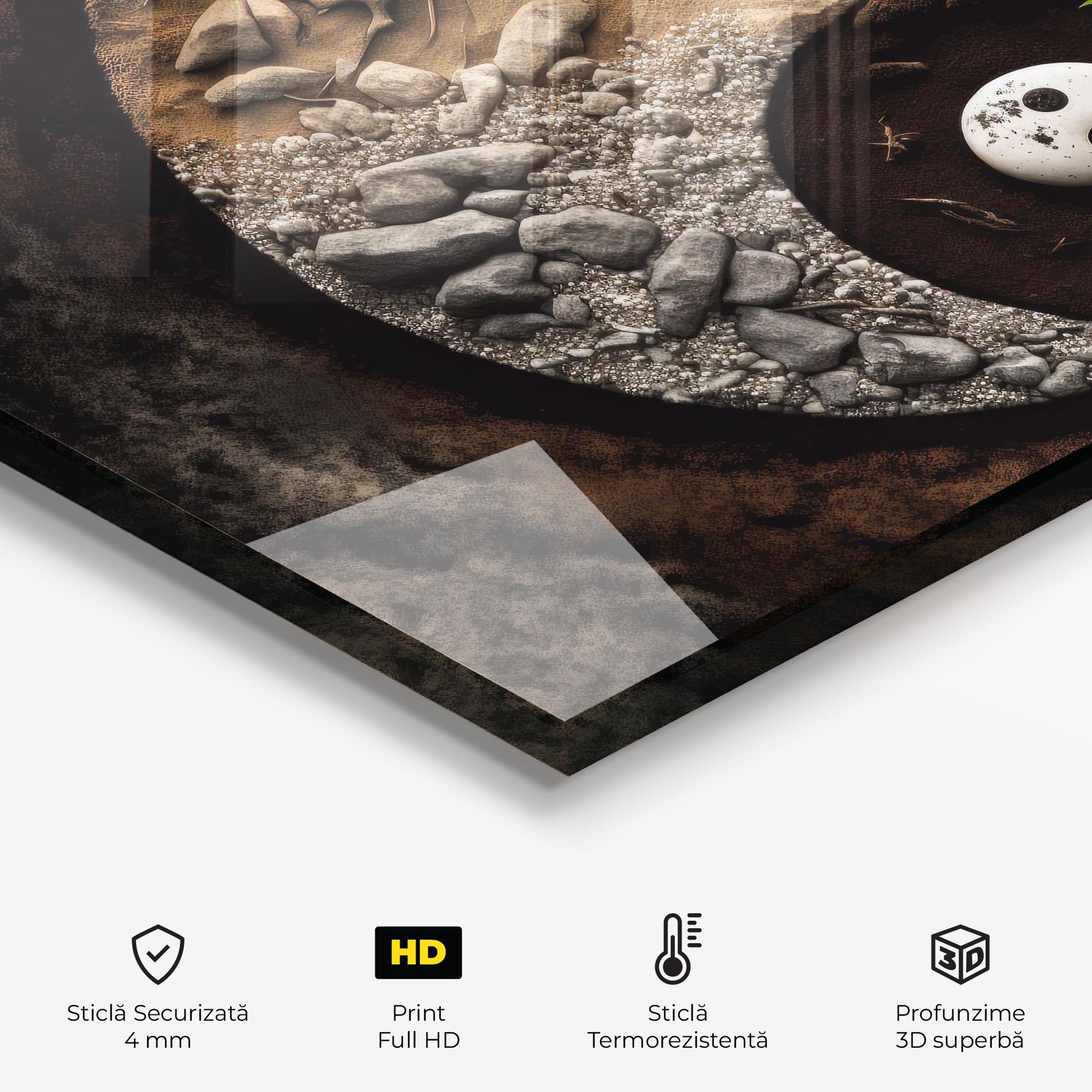 Panou Sticla Bucatarie Nature Yinyang mockup 2