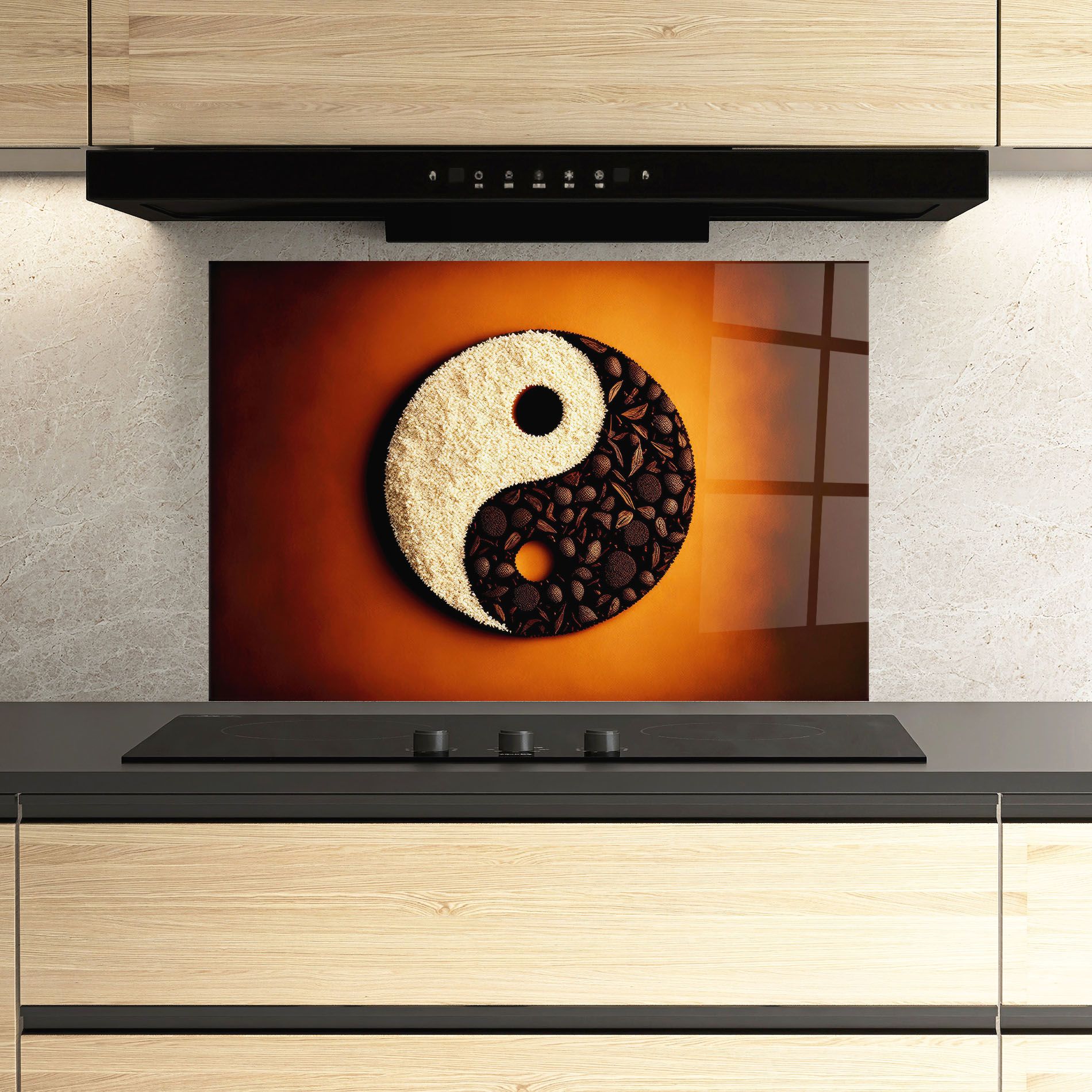 Coffee Yinyang mockup 3