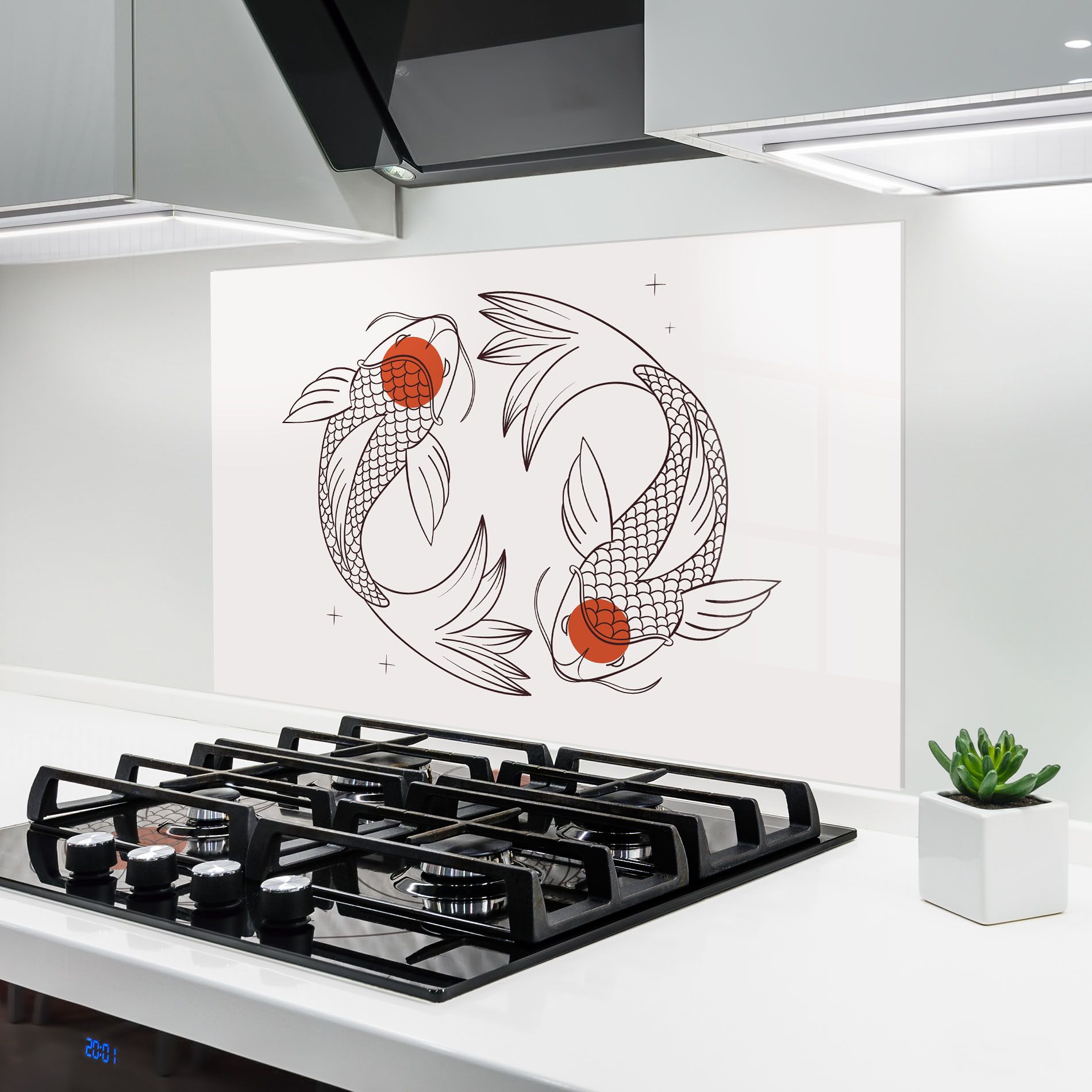 Koi Yinyang Art mockup 6