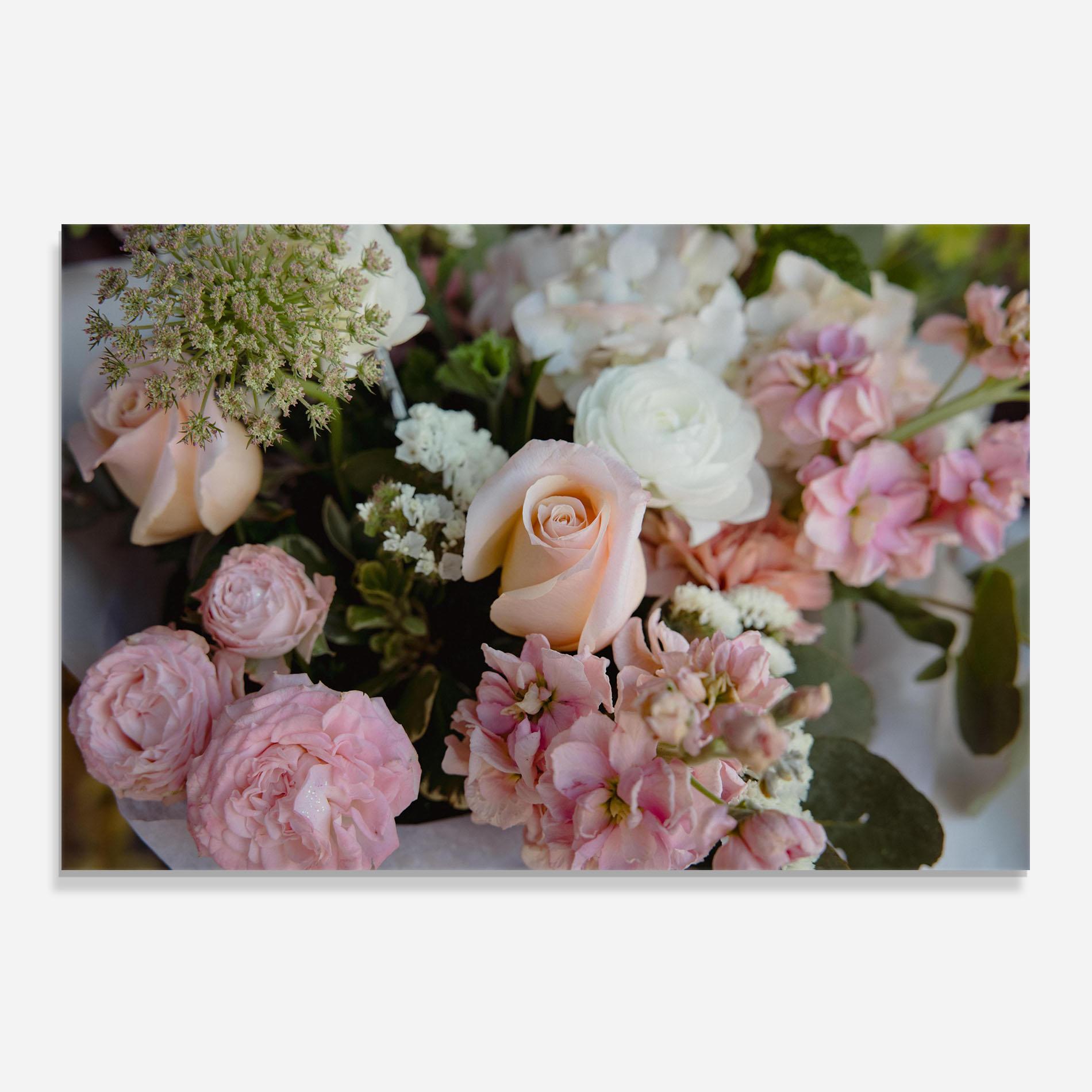 Panou Sticla Bucatarie Beautiful Pink Pastel mockup 0