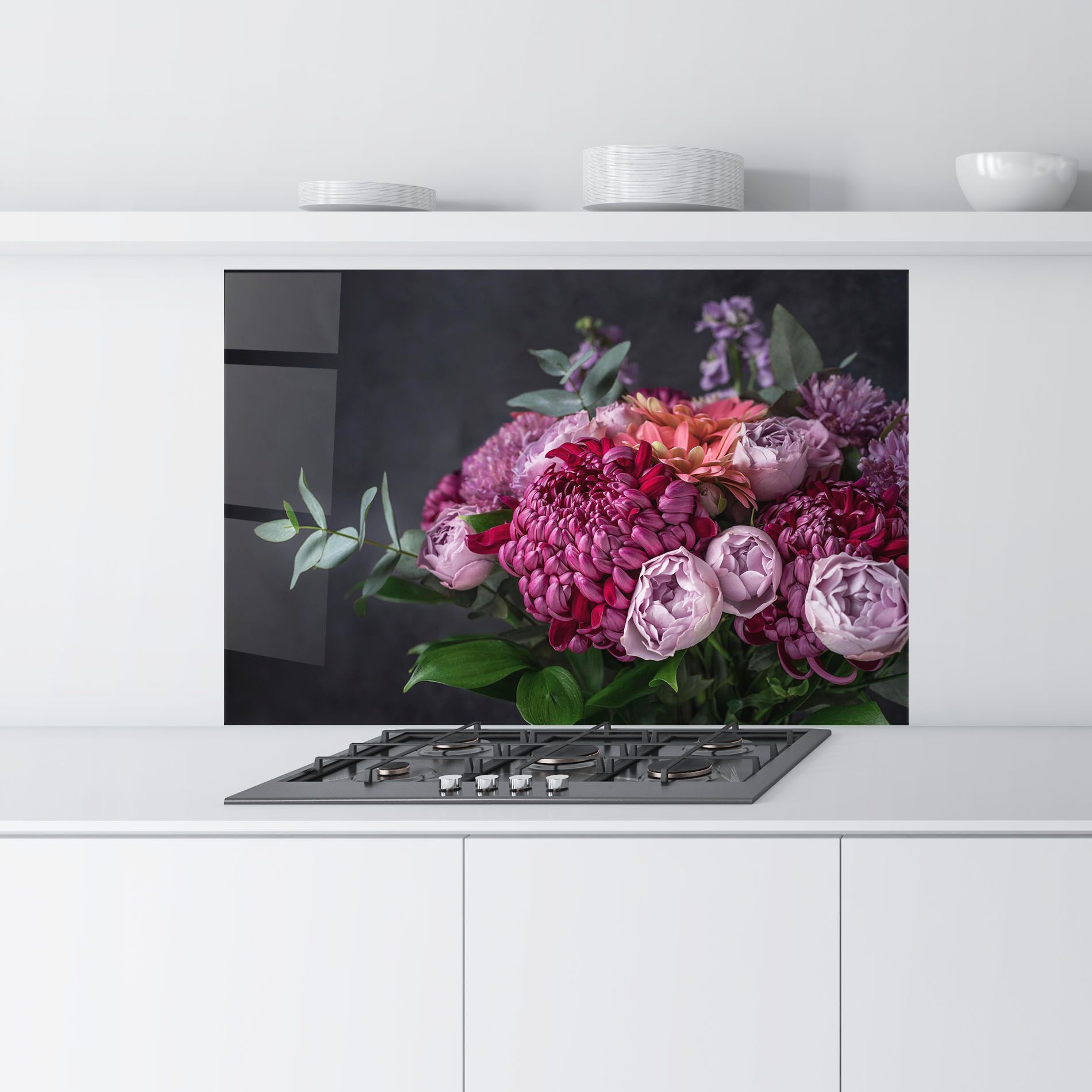 Mix Purple Bouquet mockup 9