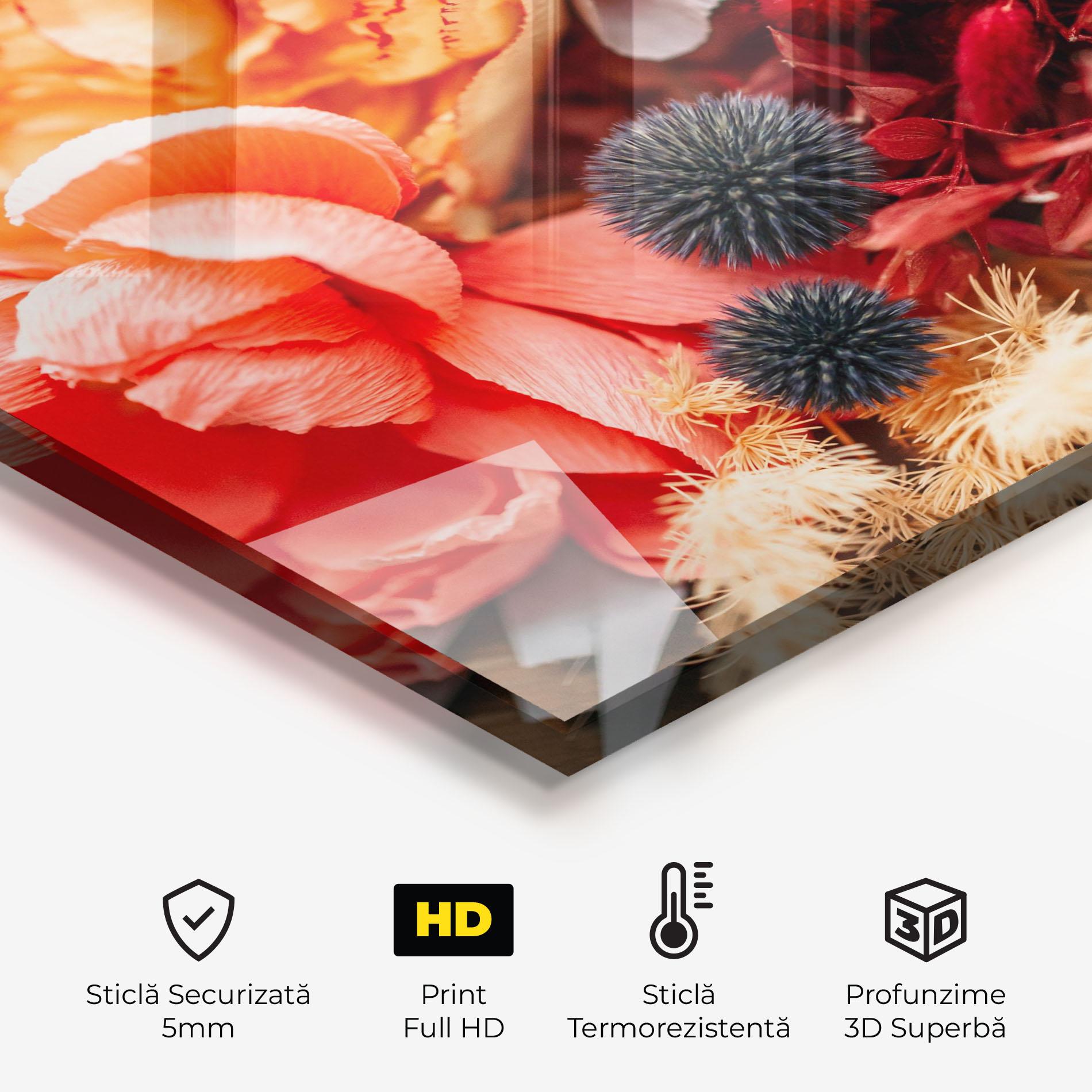 Panou Sticla Bucatarie Autumn Bouquet mockup 2