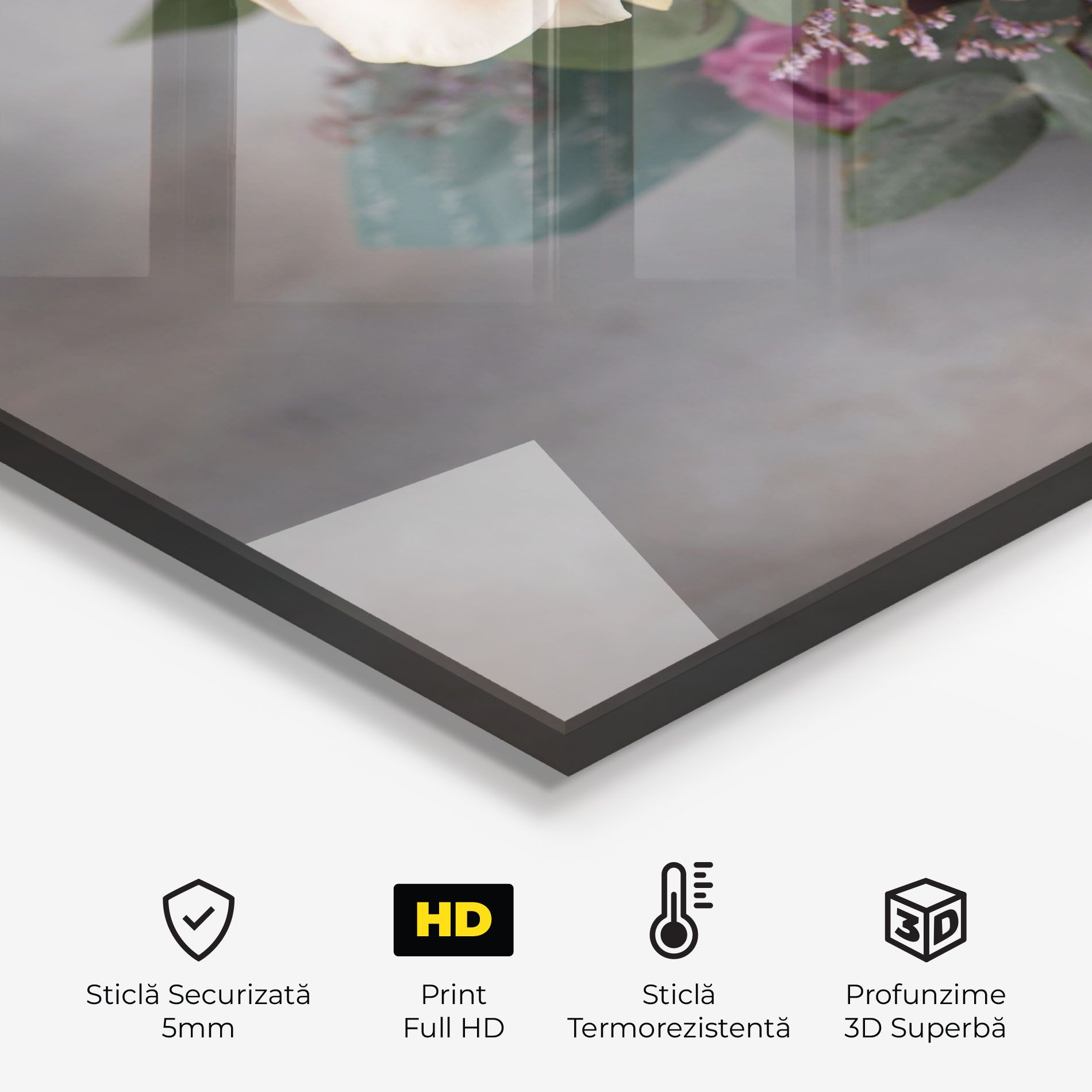 Cream Purple Bouquet mockup 2