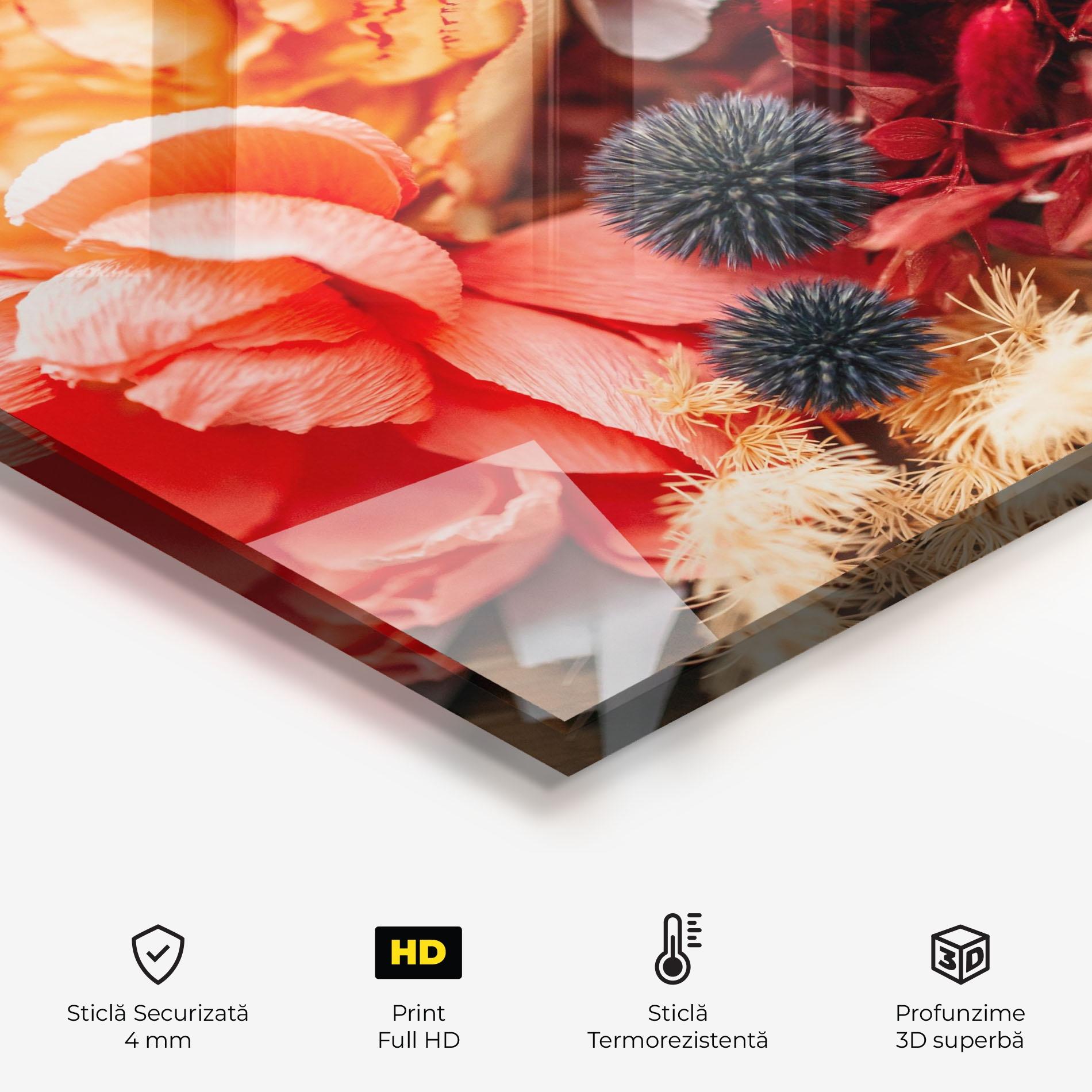 Panou Sticla Bucatarie Autumn Bouquet mockup 2