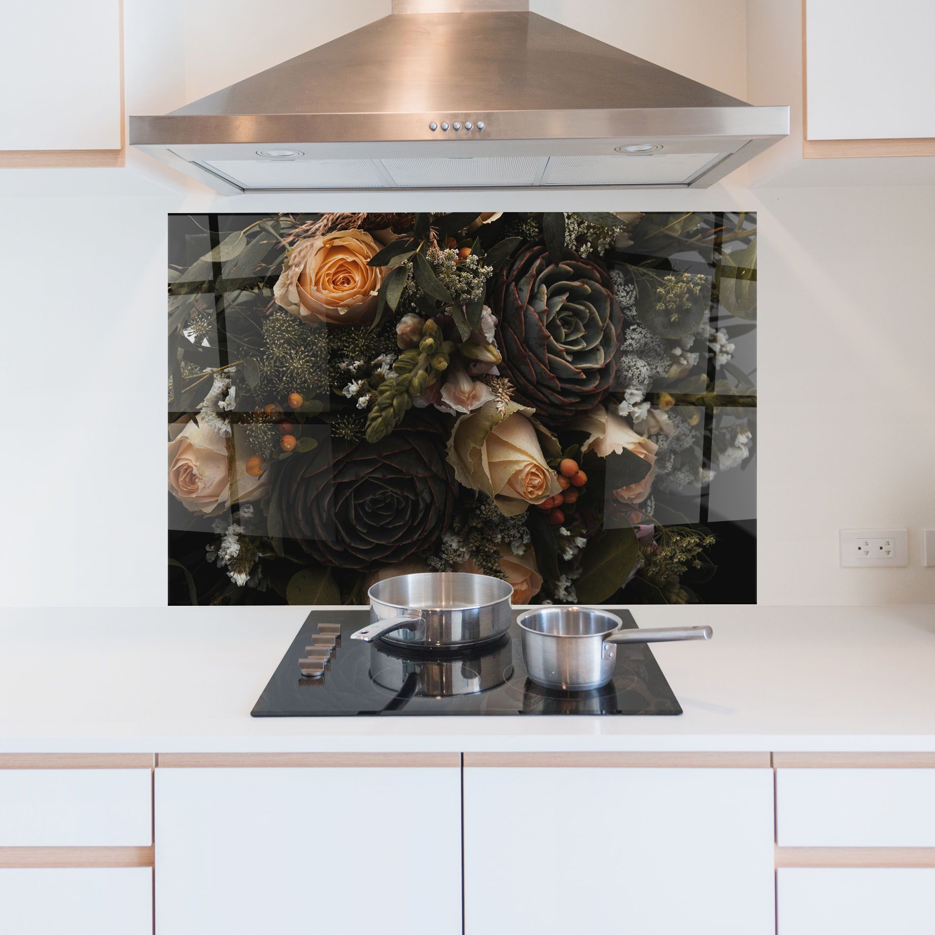 Luxurious Black Bouquet mockup 5