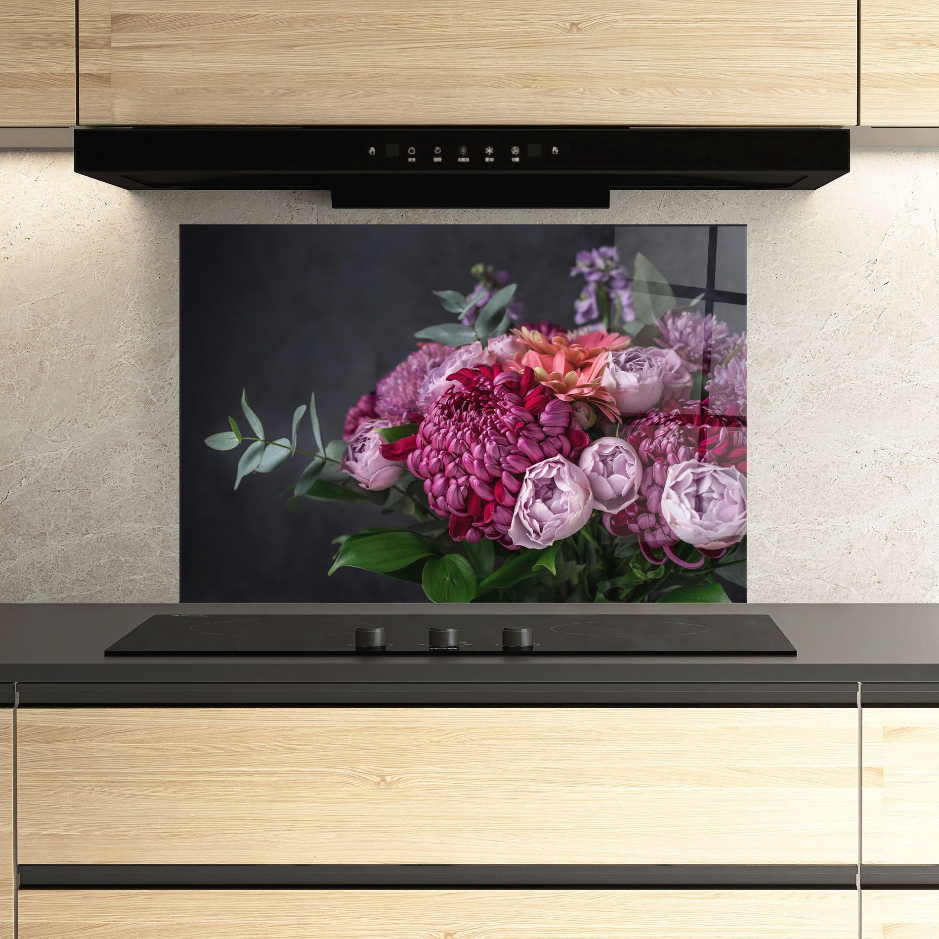 Mix Purple Bouquet mockup 3