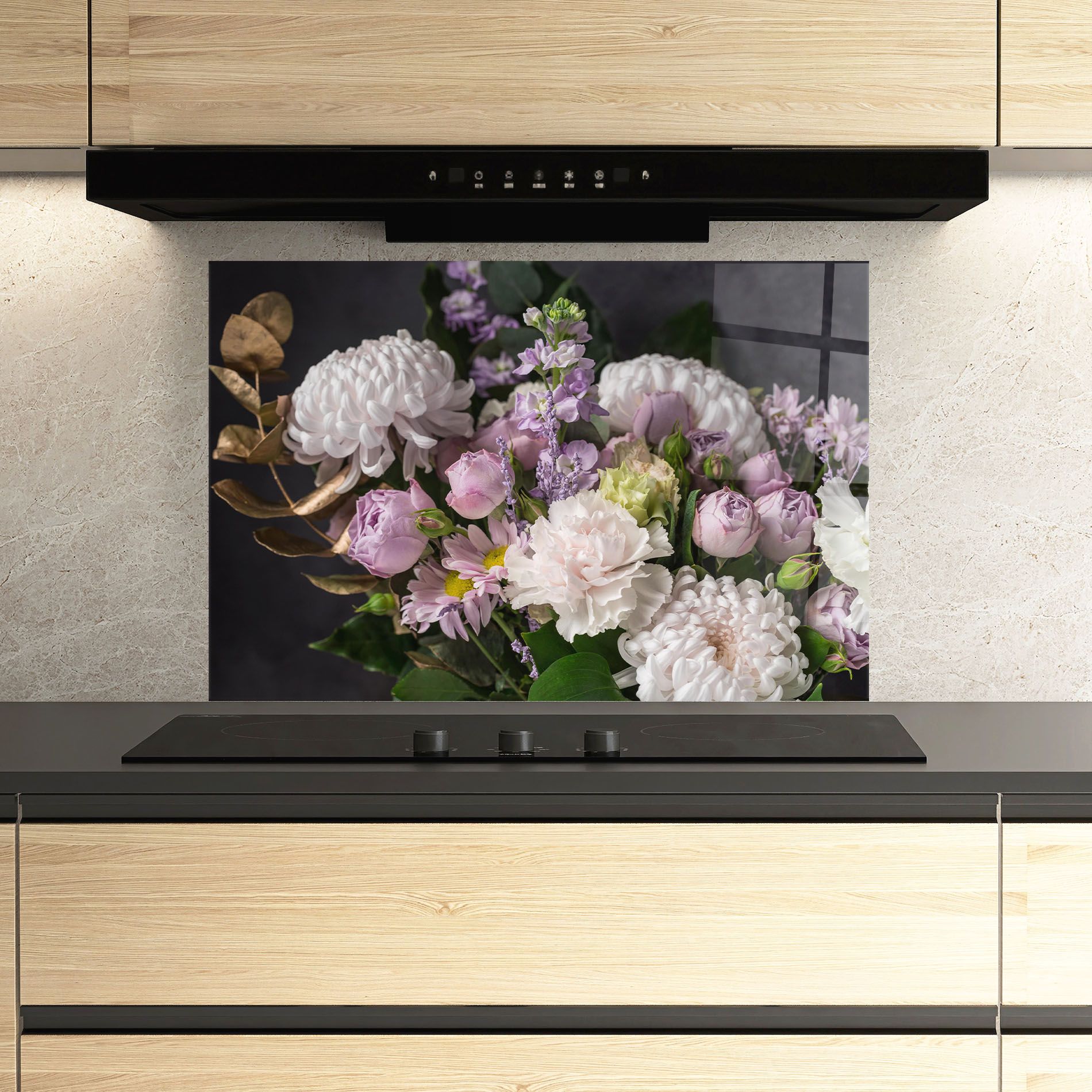 Pastel Purple Bouquet mockup 3