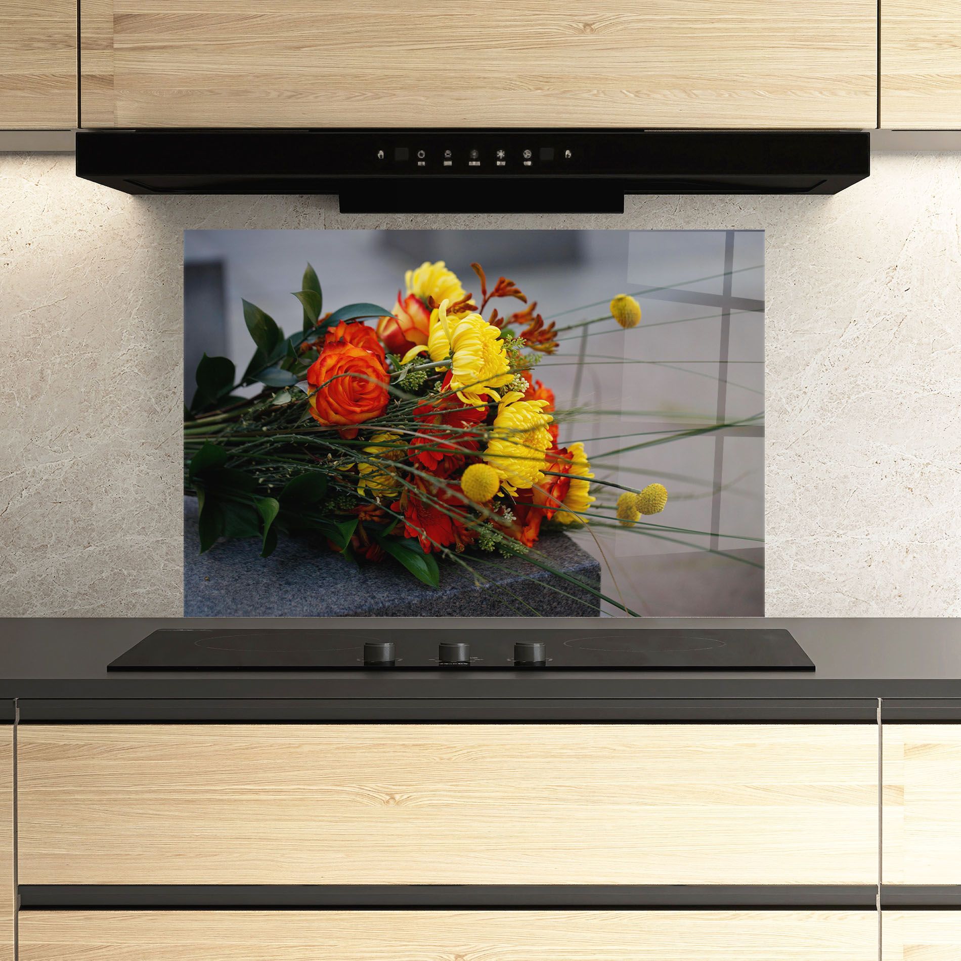 Strong Yellow Bouquet mockup 3